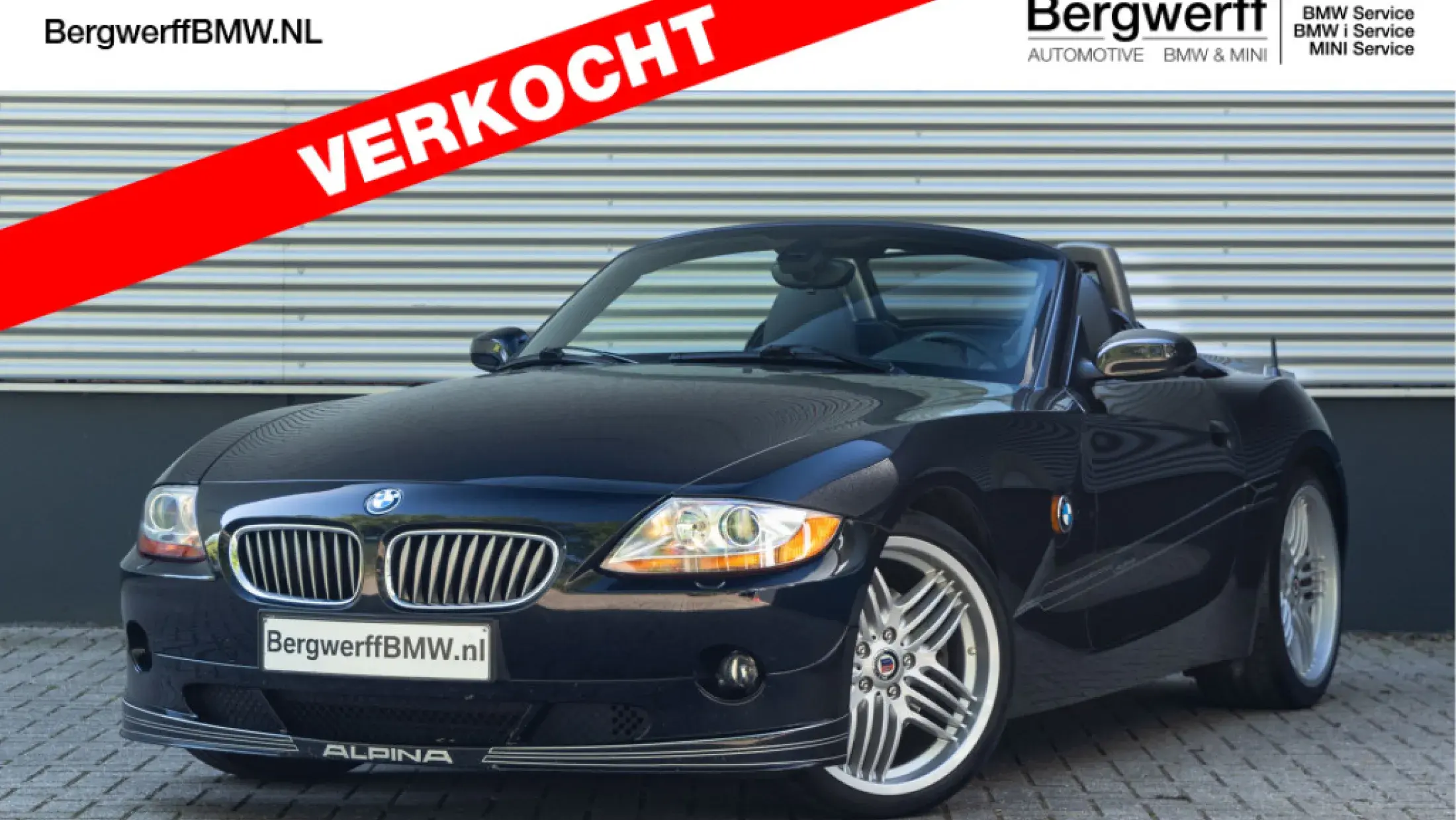 ALPINA Roadster S Cabrio E85 Handgeschakeld Manual Oregon schwarz leder 2004 Bergwerff