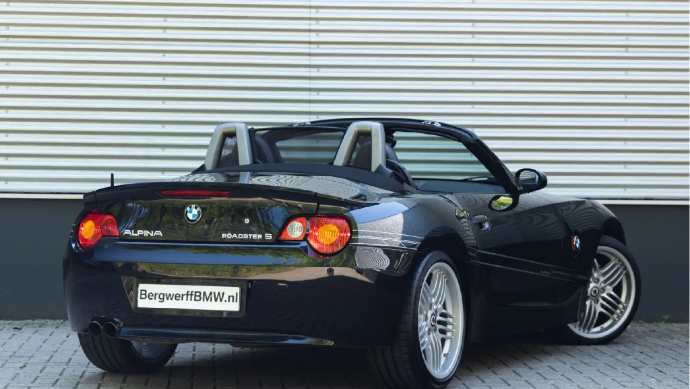 ALPINA Roadster S Cabrio E85 Handgeschakeld Manual Oregon schwarz leder 2004 Bergwerff