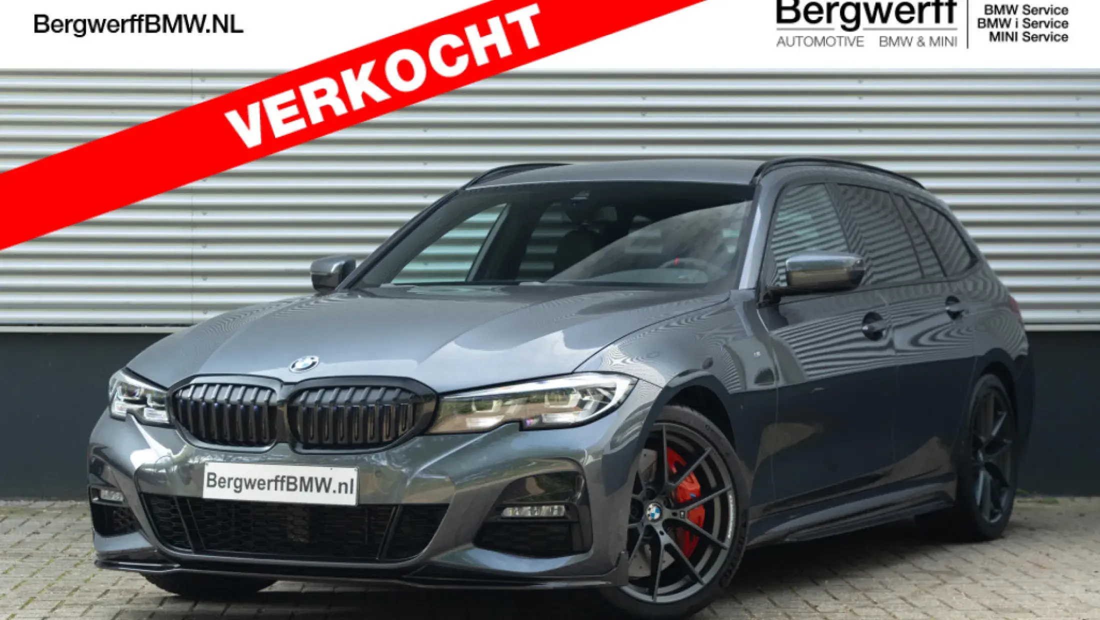 BMW 320i Touring G21 M Performance Mineral Grau Alcantara Sensatec Schwarz