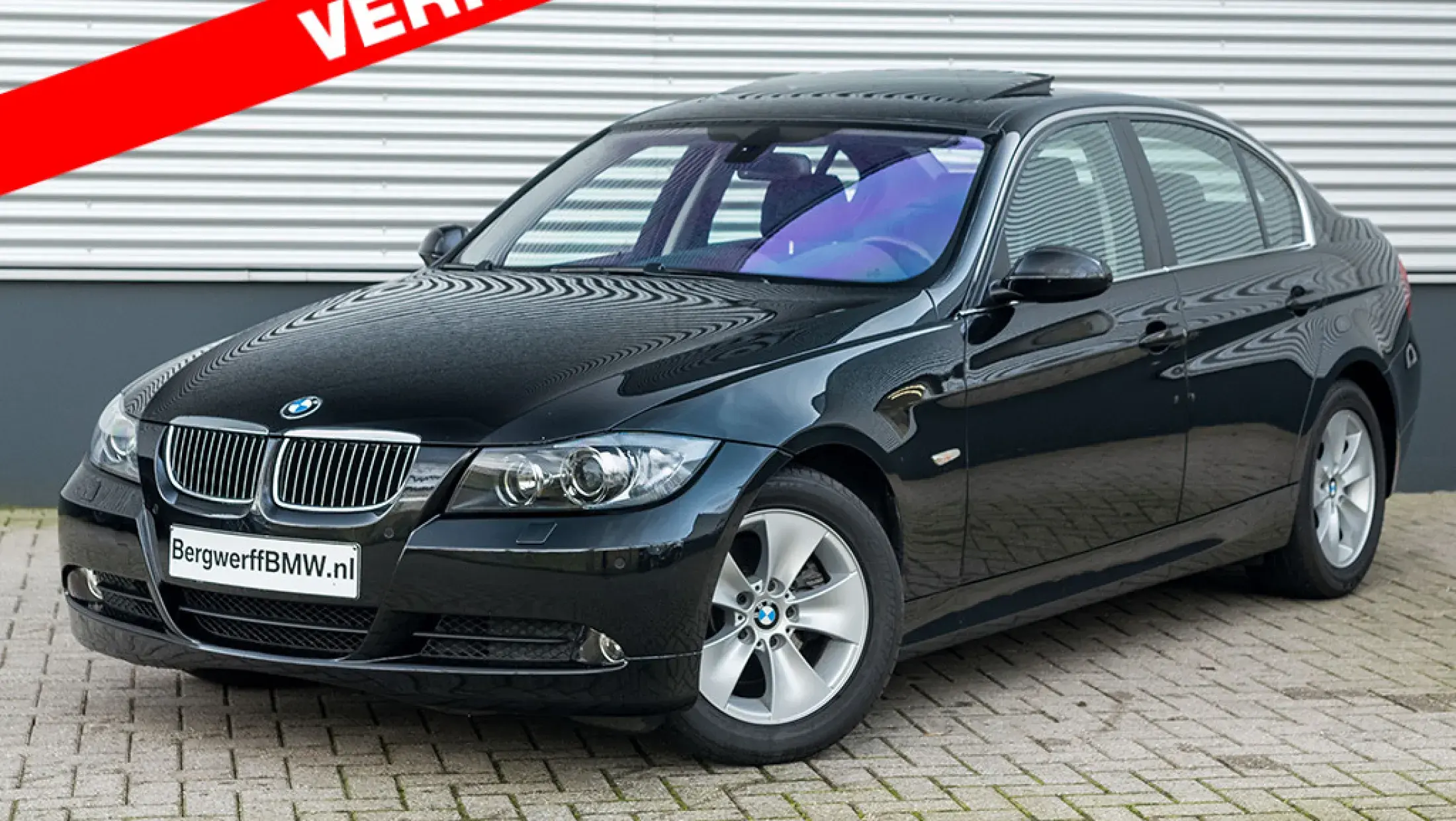 BMW 325i Youngtimer Blacksafier E90 Bergwerff