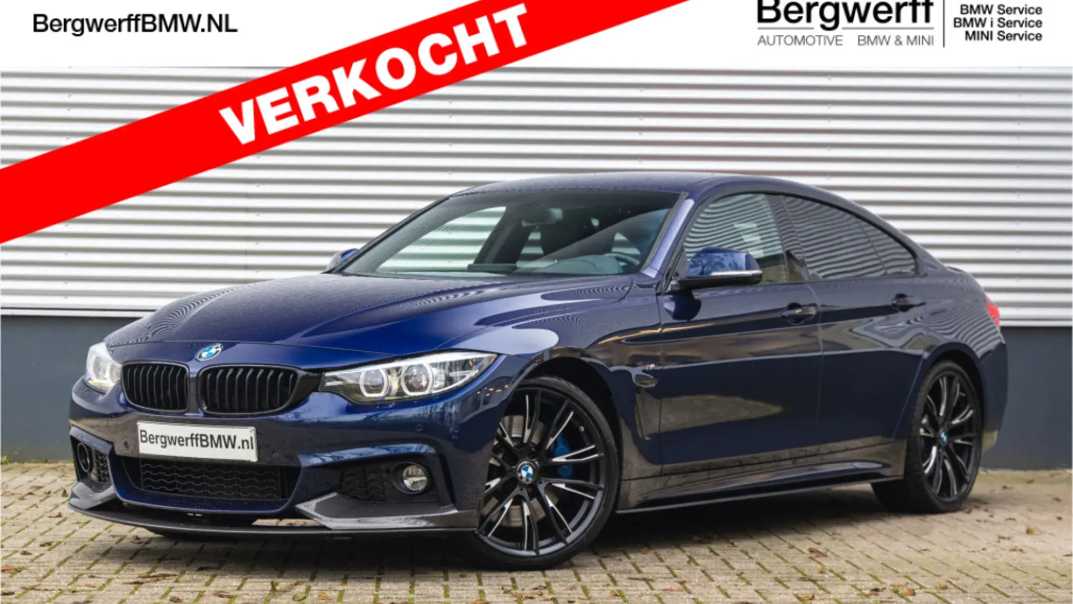 BMW 440i Gran Coupe M Performance Power and Sound kit Individual Tansanite Blue F36 Dakota schwarz leder