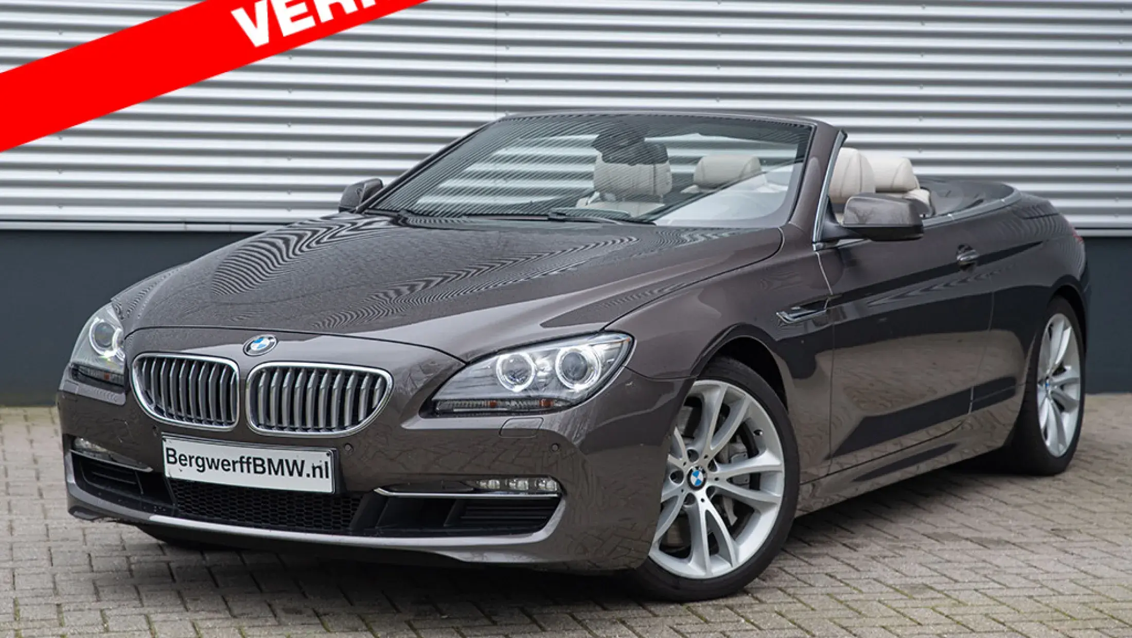 BMW 650i Cabrio High Executive Havanna F12 Bergwerff