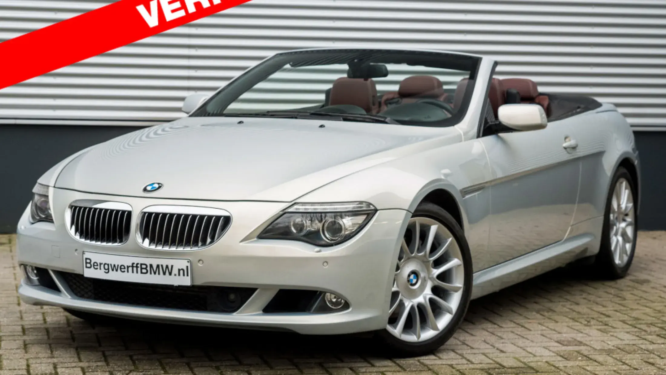 BMW 650i Cabrio Individual Composition Virtuoso  Mondstein Metallic Volleder Merino Amarobrown E64 Bergwerff