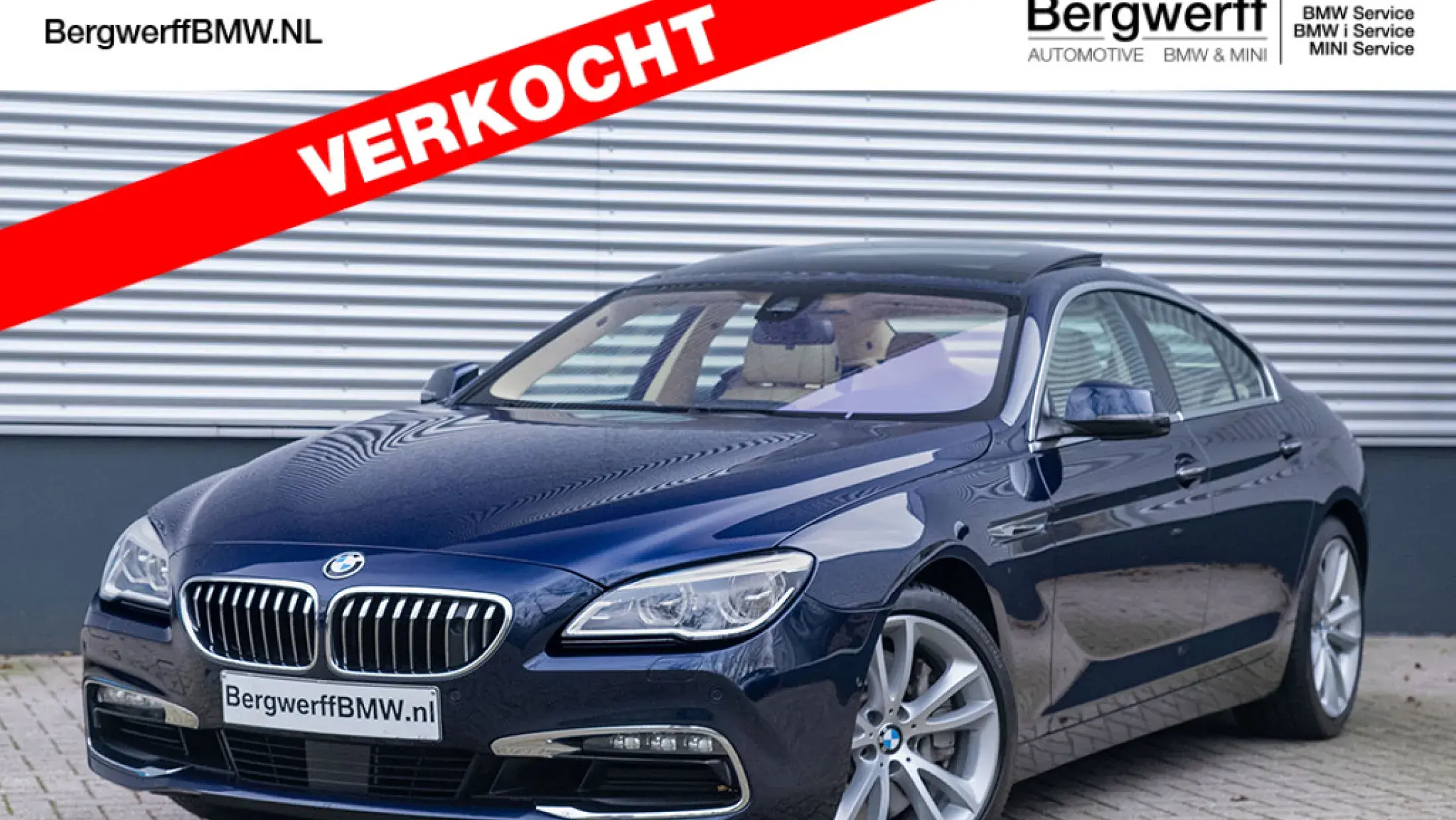 BMW 650i Gran Coupe tansanite blue individual champagner volleder F06 Bergwerff