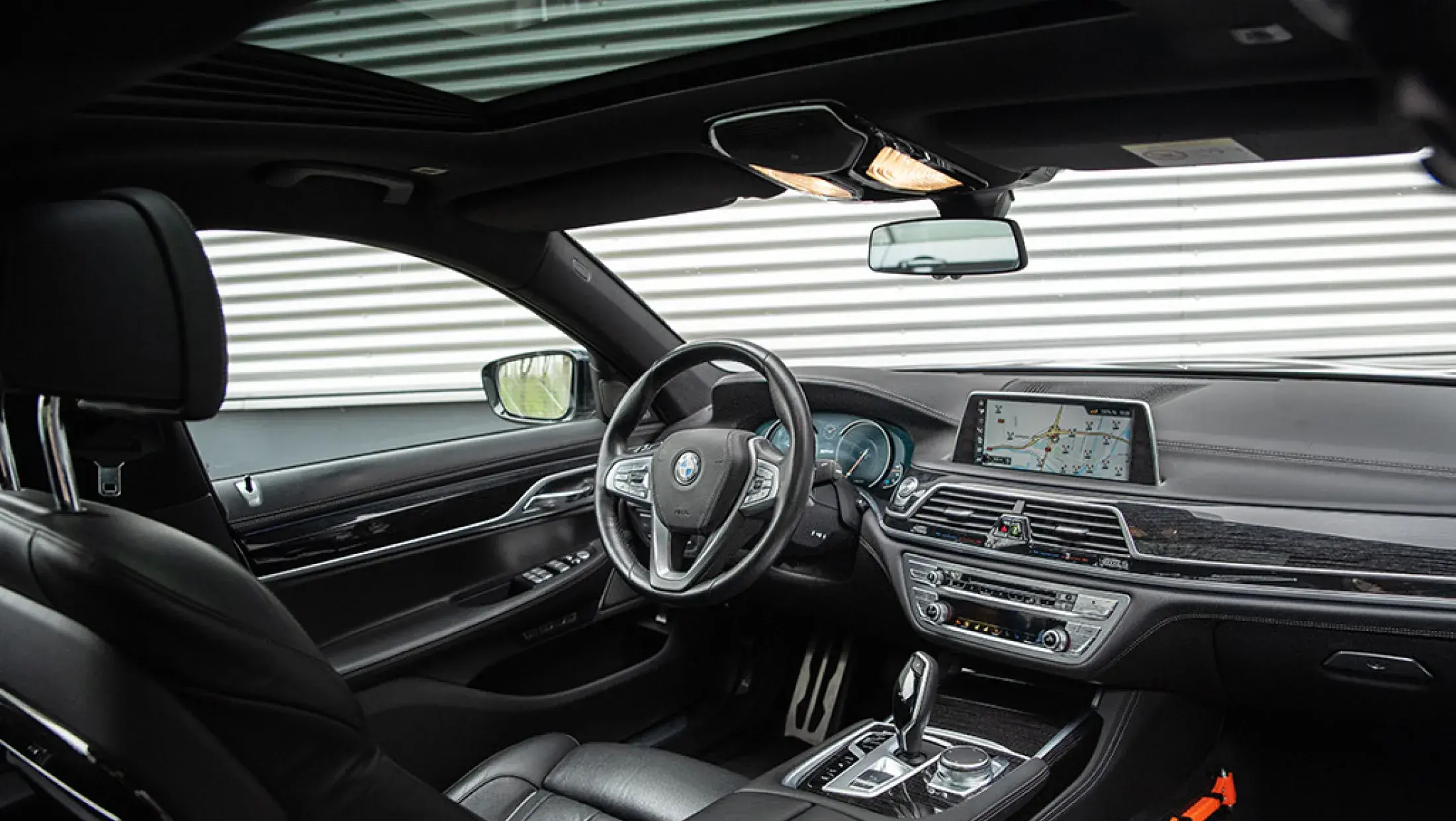 BMW 740e High Executive M-Sport Carbonschwarz Exclusivleder Nappa Schwarz G11 Bergwerff