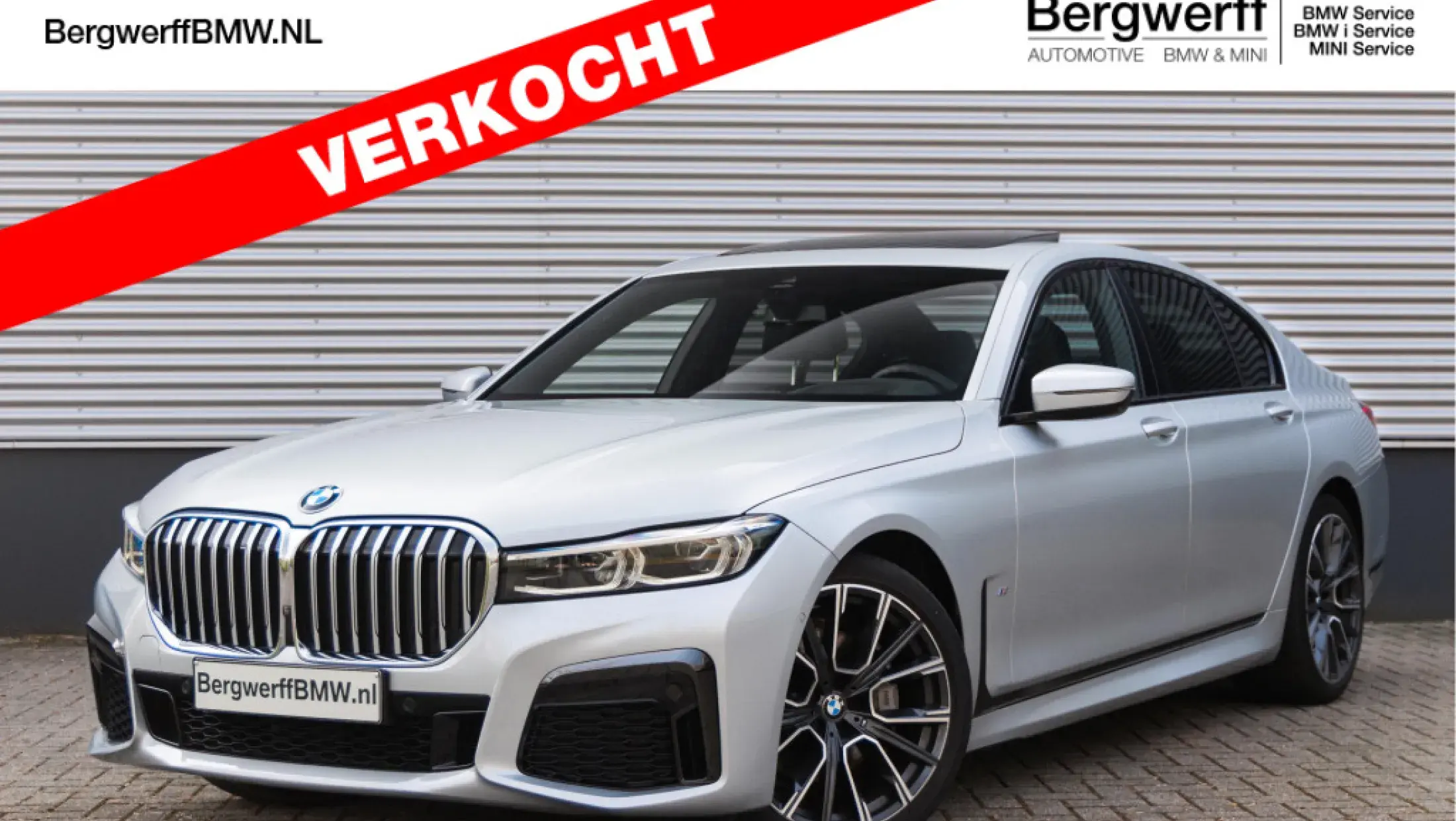 BMW 740i G11 Sedan High Executive Glacier Silver Dakota schwarz leder Luxe