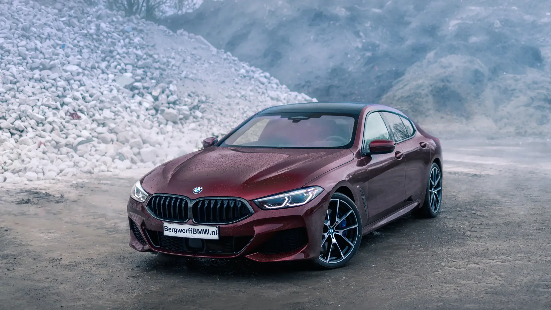 BMW 840i Individual Aventurin Red 2020 Gran Coupe prijs Bergwerff