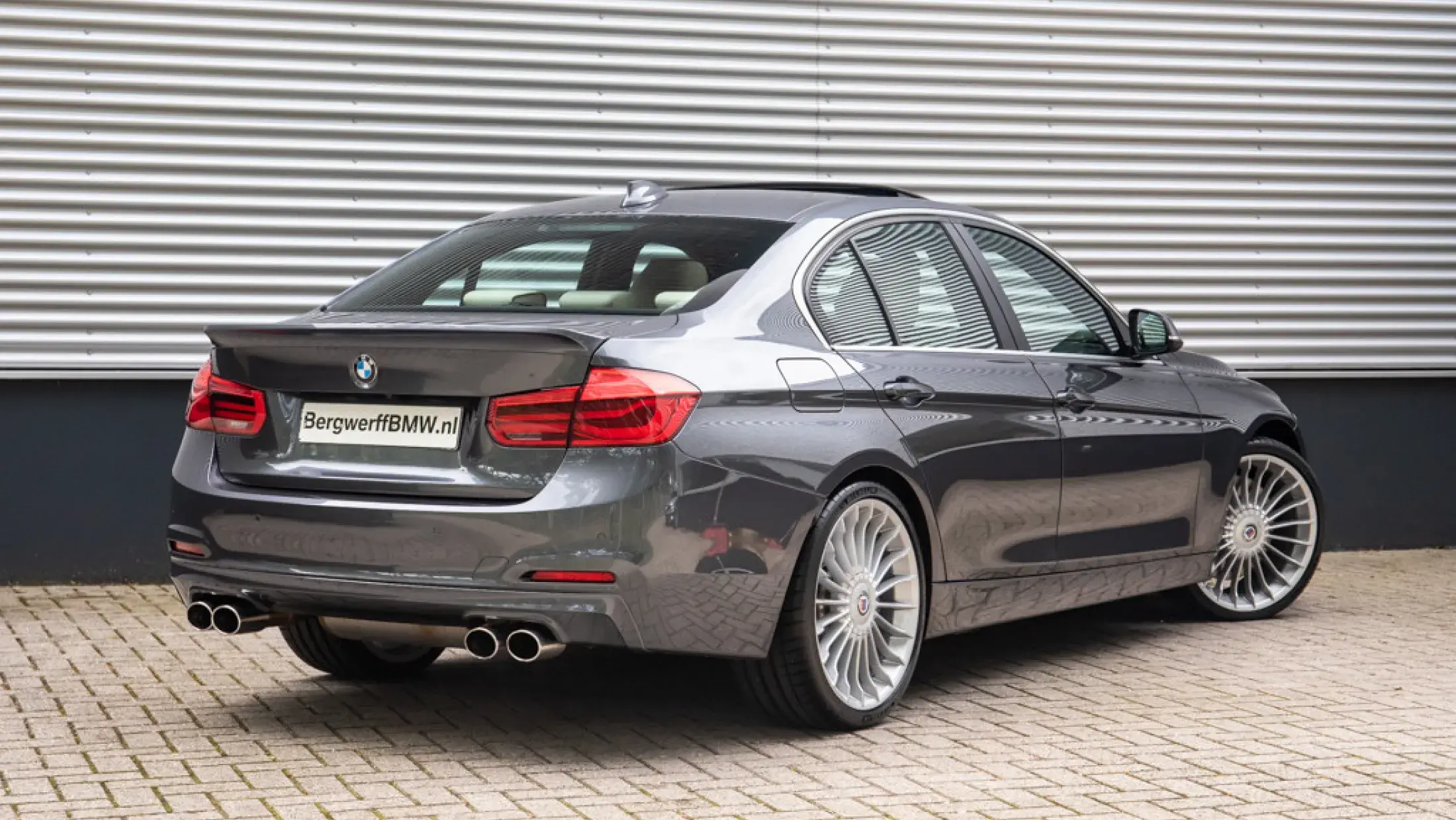 BMW ALPINA B3 Bi-Turbo Nappa Leder Mineralgrau Metallic F30 Bergwerff