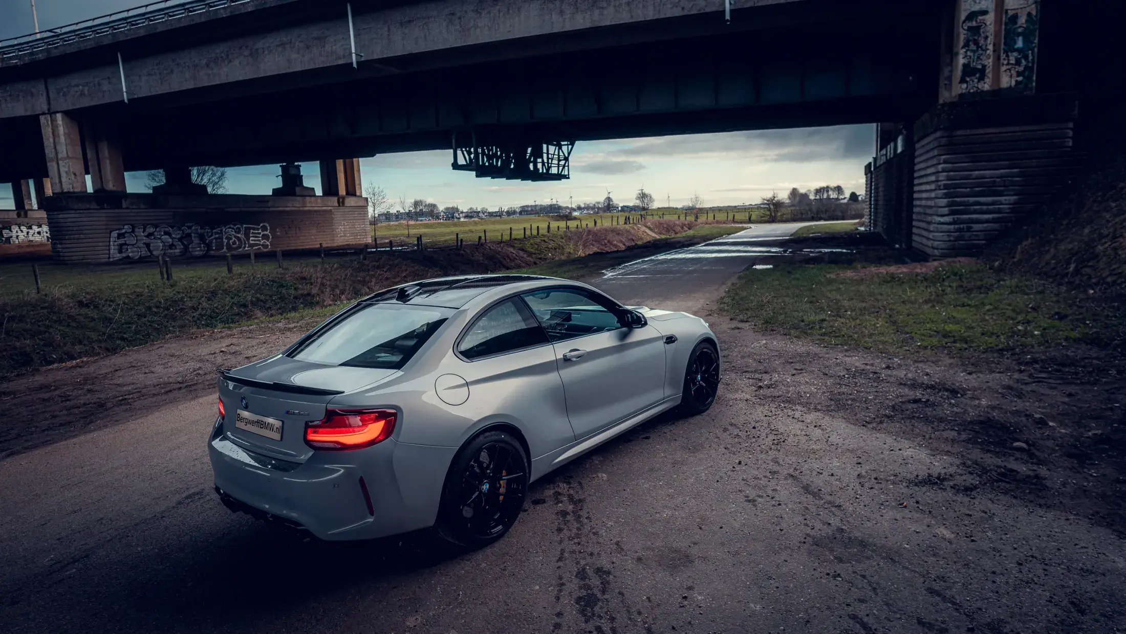 BMW M2 CS Manual Handgeschakeld F22 Hockenheim silver Metallic Alcantara Ledercombinatie Anthrazit Bergwerff