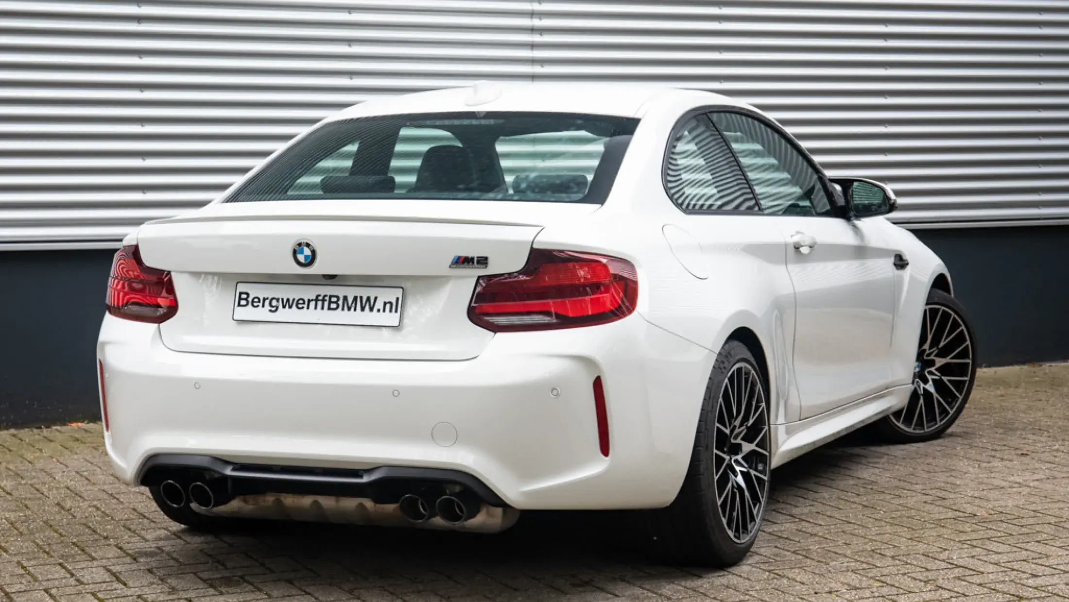 BMW M2 Coupé DCT Competition M-Drivers Package ALpinweiss III F87 Bergwerff