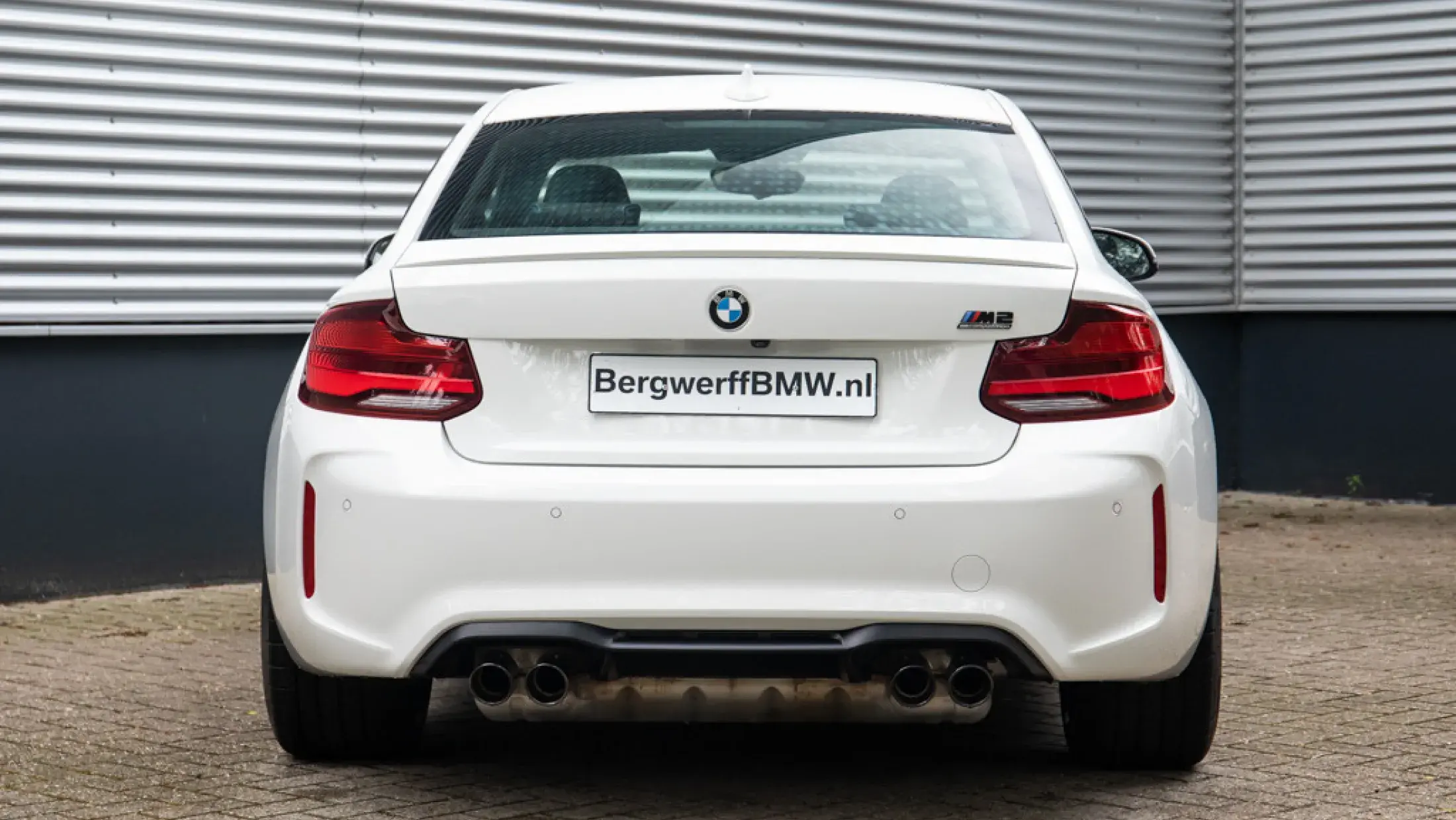 BMW M2 Coupé DCT Competition M-Drivers Package ALpinweiss III F87 Bergwerff