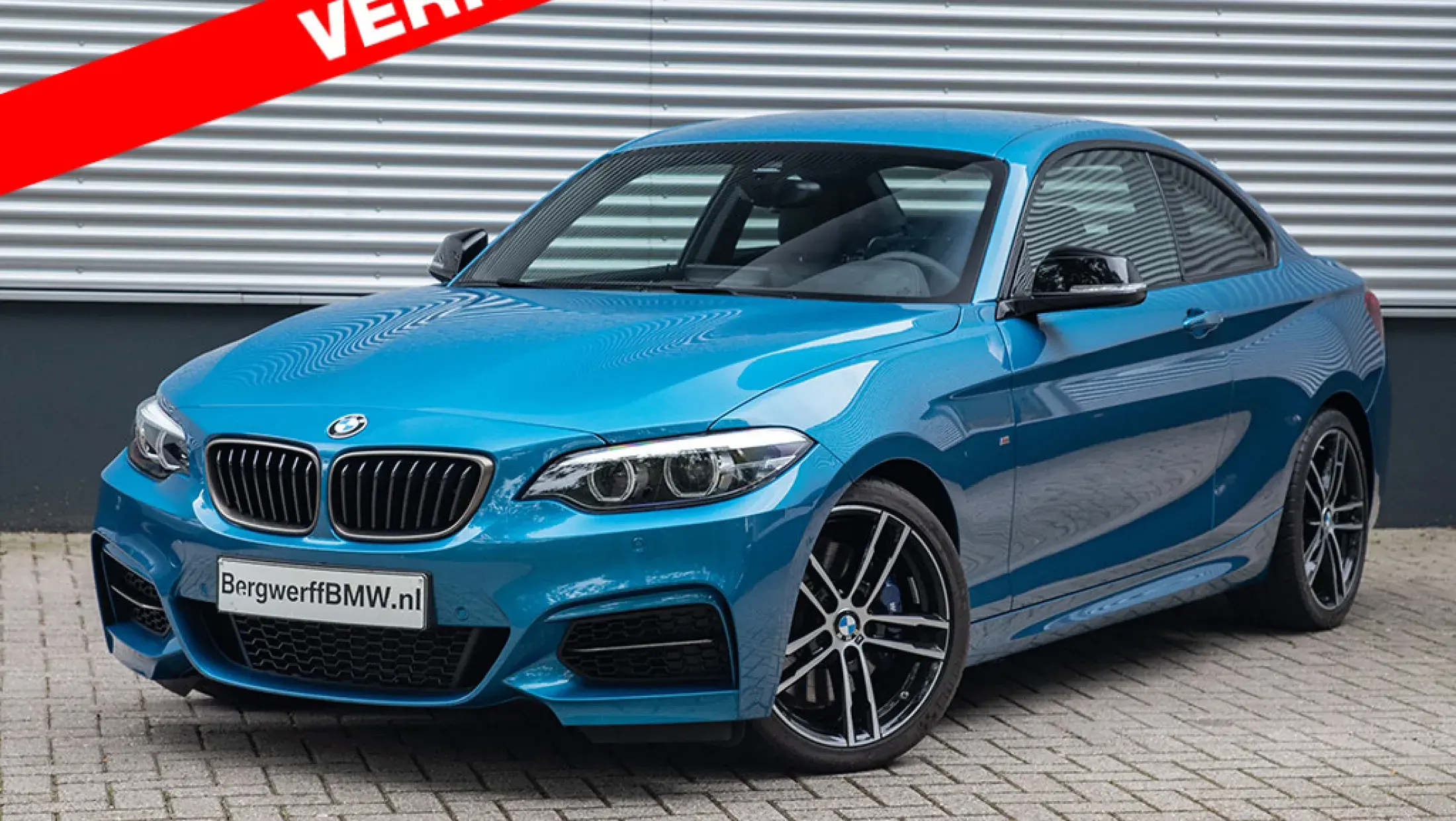 BMW M240i Long Beach Blue F22 Bergwerff