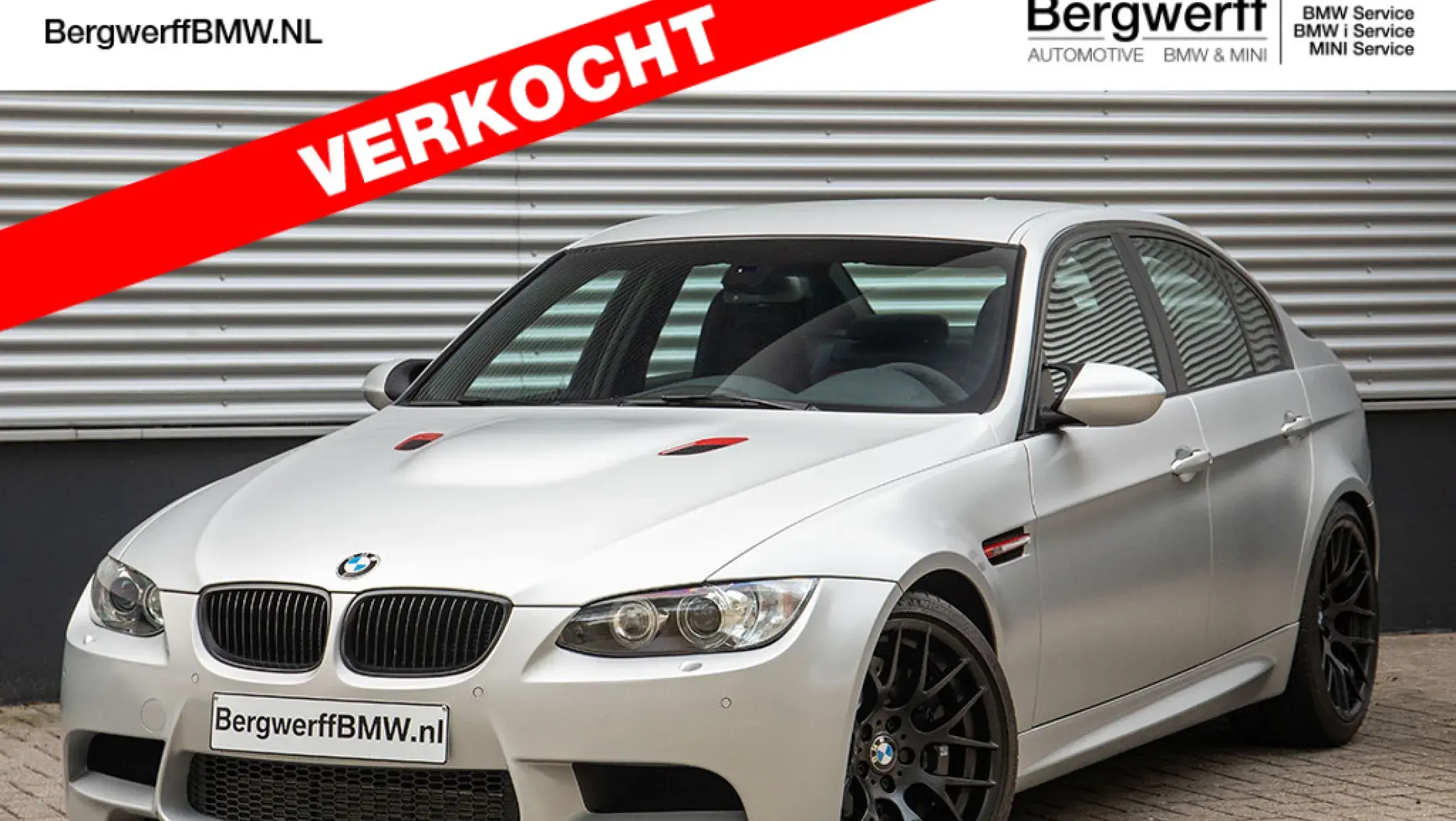 BMW M3 CRT E90 LCI Frozen Polar Silver metallic Volleder Merino Amarobrown Handgeschakeld Manual Sedan 2012