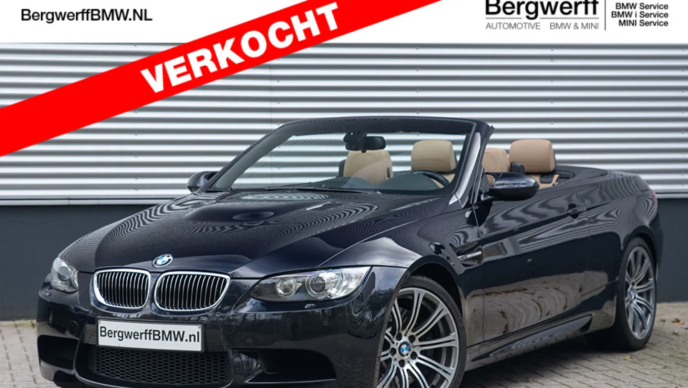 BMW M3 Cabrio E93 Volleder Jerez Black Pearl Erweiterte Lederausstattung Novillo Bambusbeige