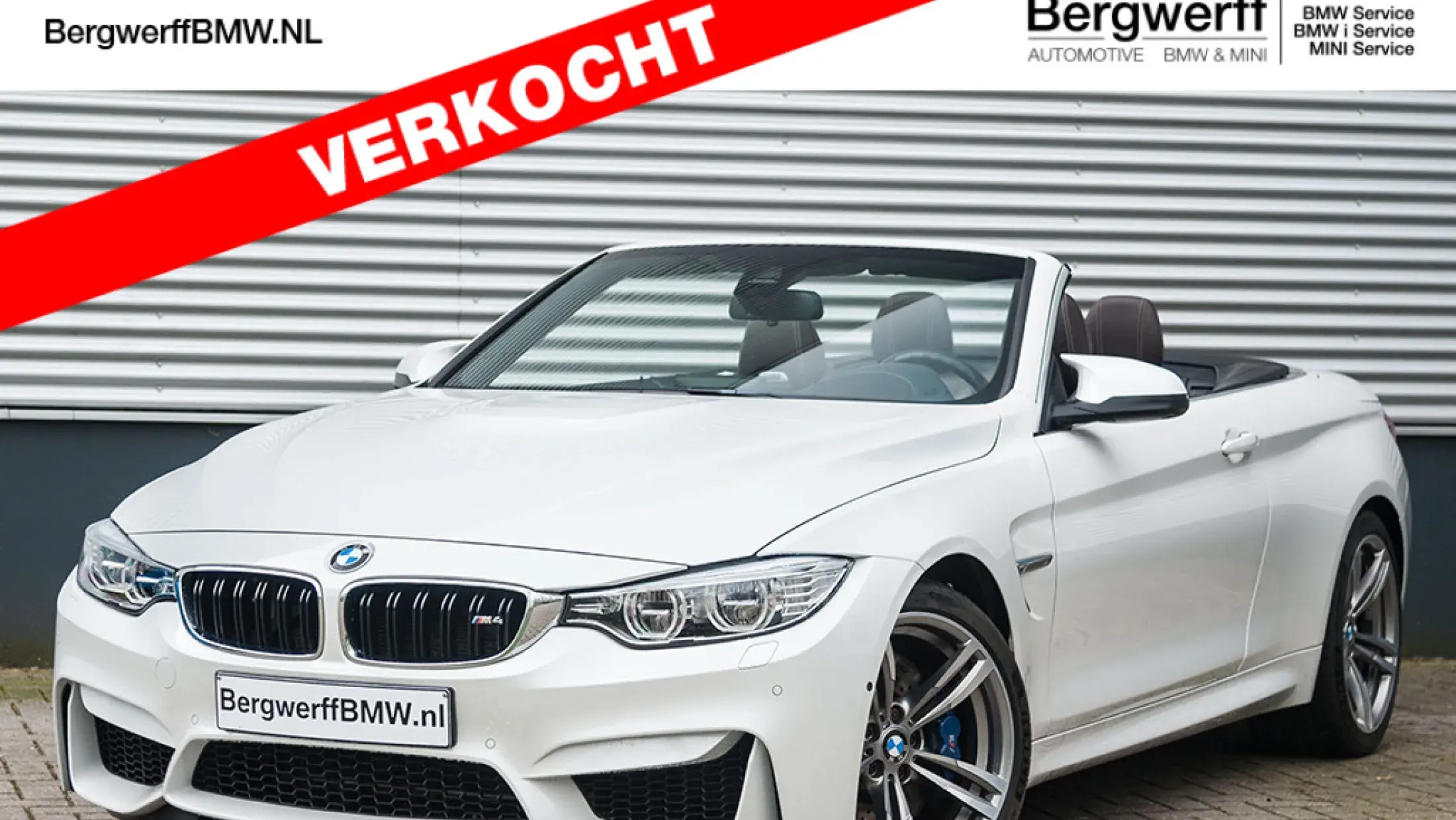 BMW M4 Cabrio DCT F83 BMW Individual erweiterte Lederausstattung Cohibab 2015 Bergwerff