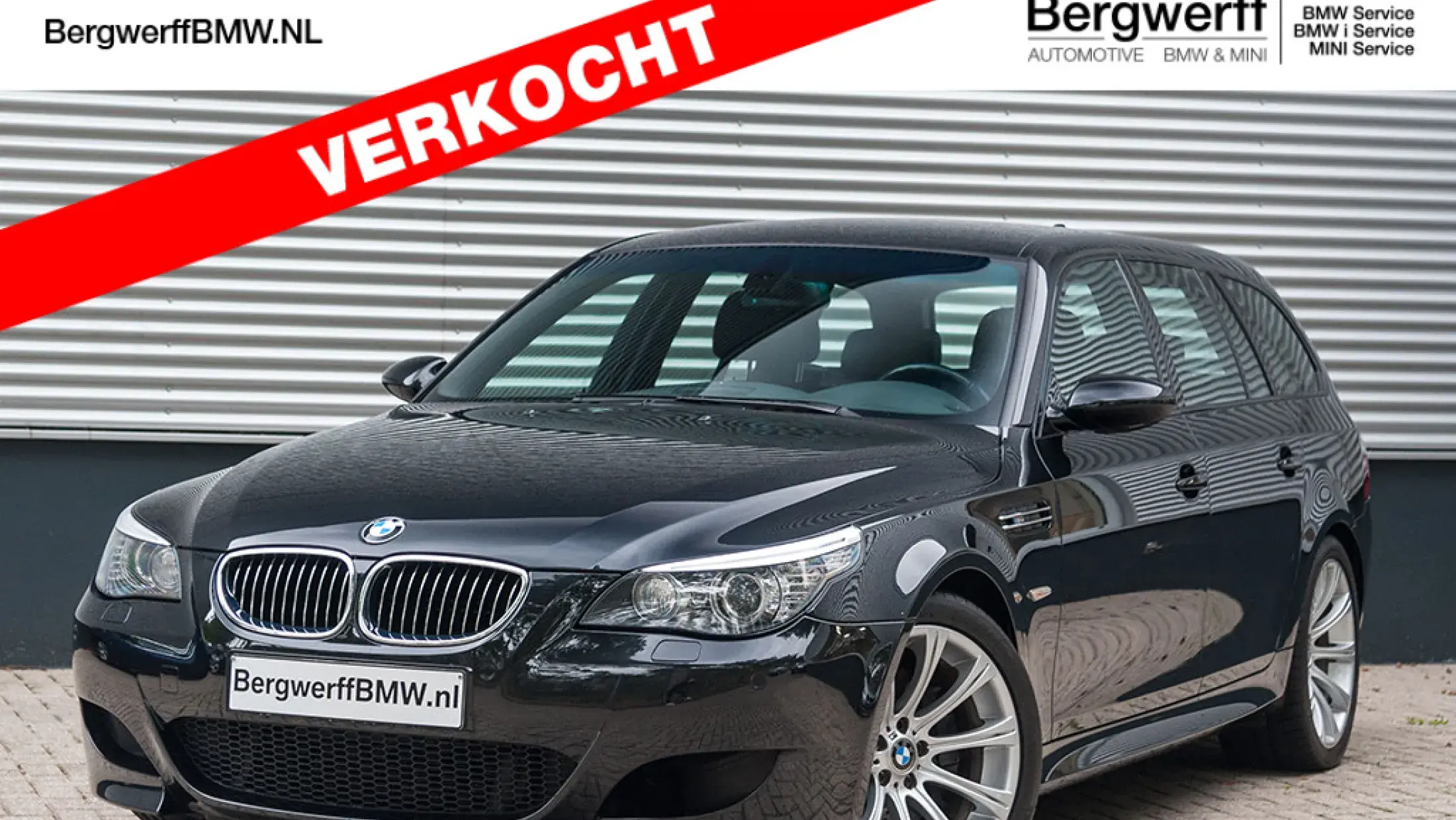 BMW M5 Touring E61 LCI Lagerschalen and new Clutch V10 Saphir Zwart Bergwerff