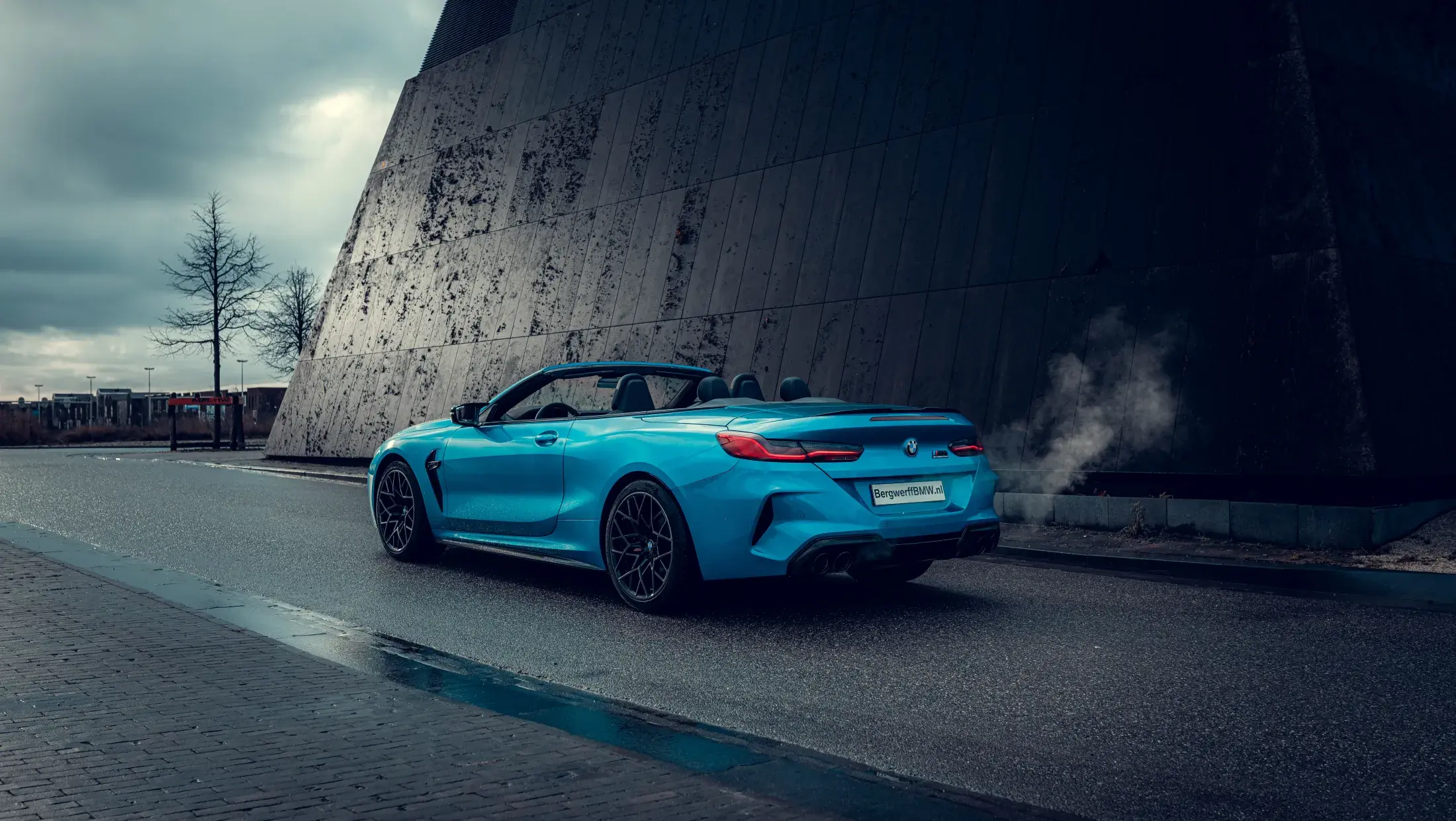 BMW M8 Competition Cabrio Individual Atlantis Blue Bergwerff Gorinchem