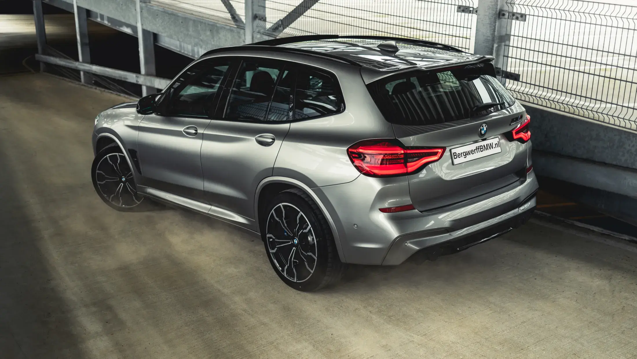 BMW X3 M Competition Donington Grau G01 Merino Schwarz leder M Drivers package Bergwerff