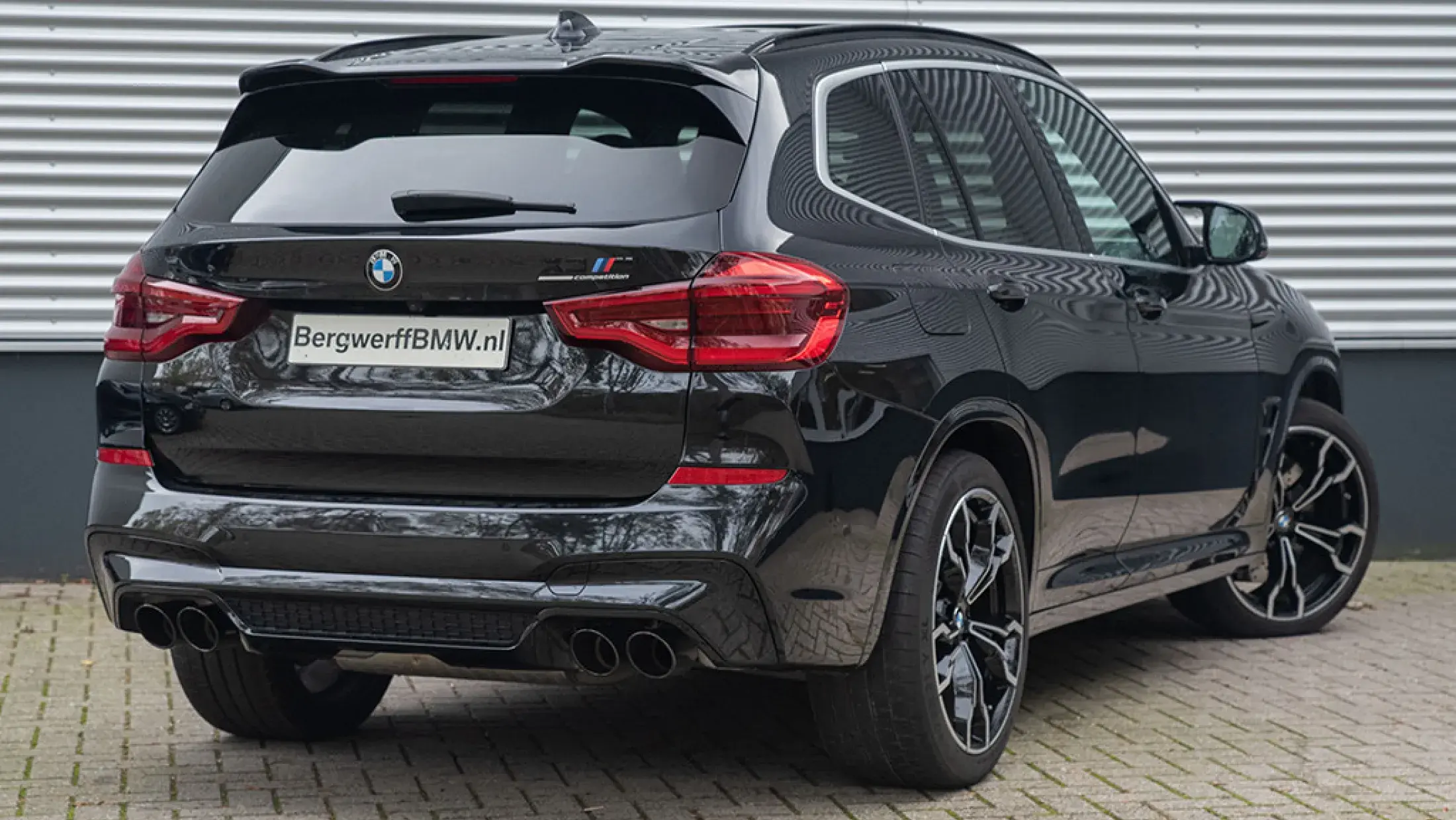 BMW X3 M Competition Saphir zwart SUV F97 Bergwerff