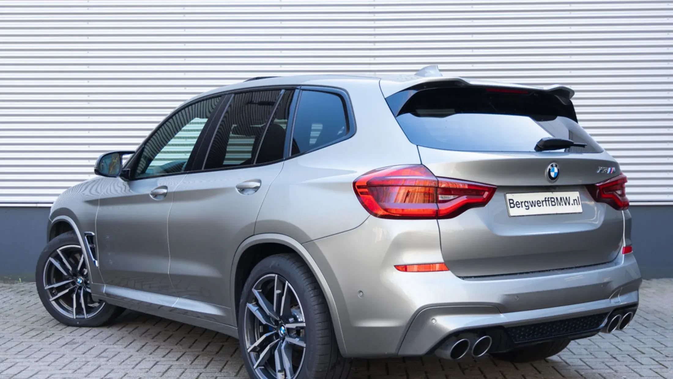 BMW X3 M F97 Donington Grau Merino schwarz Leder SUV 2019 Bergwerff