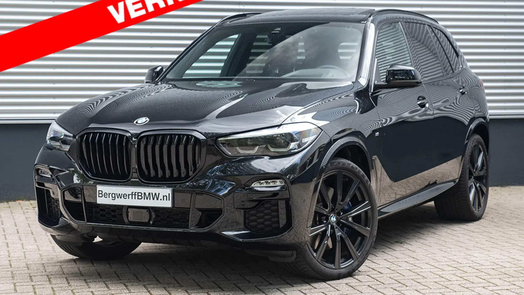 BMW X5 xDrive40i M-Sport Saphirschwarz Metallic G05 Leder Vernasca Bergwerff