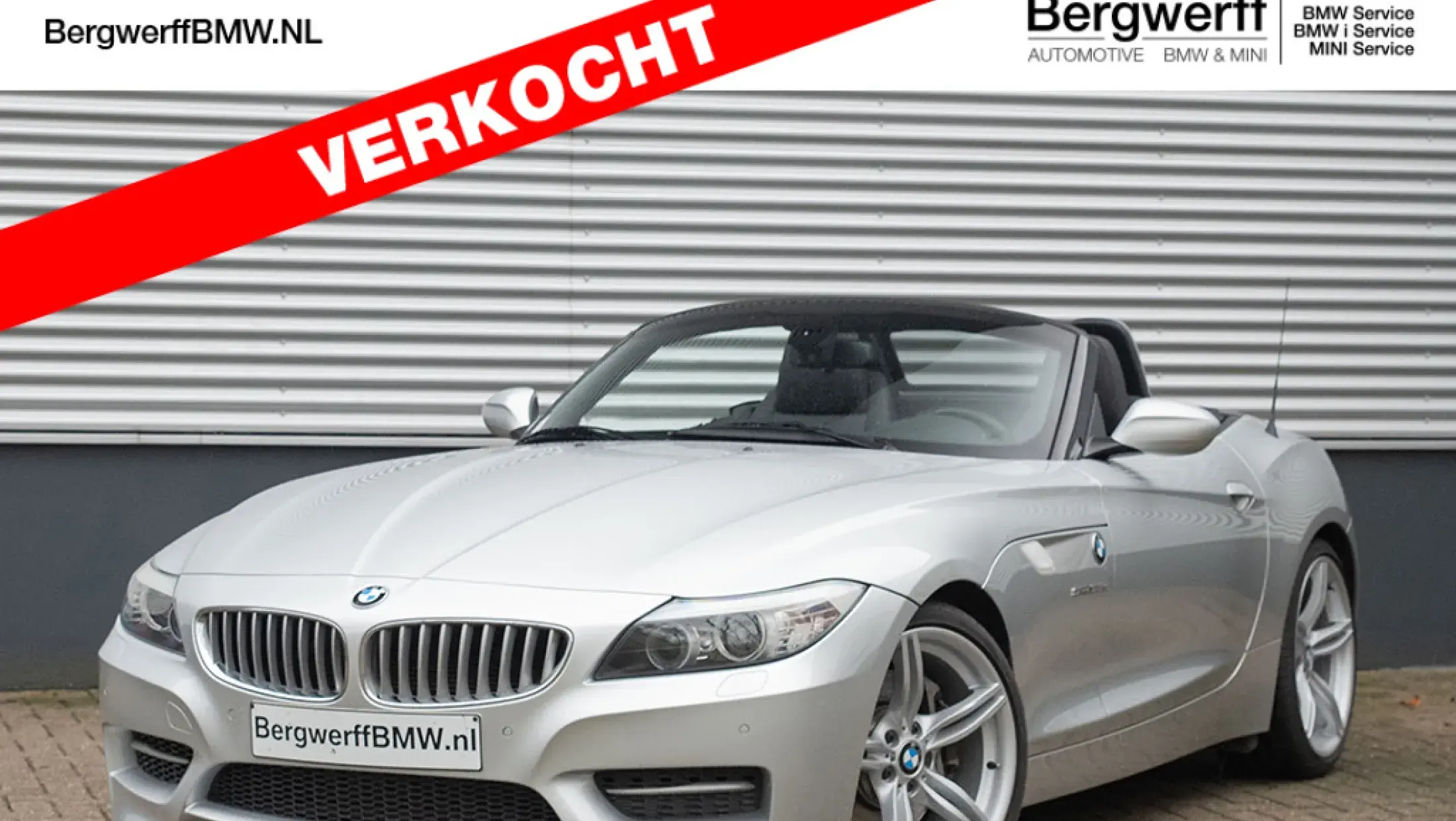 BMW Z4 Roadster Cabrio sDrive35is DCT Titan Silver E89 Uitgebreid lederen bekleding Kansas met SunReflect