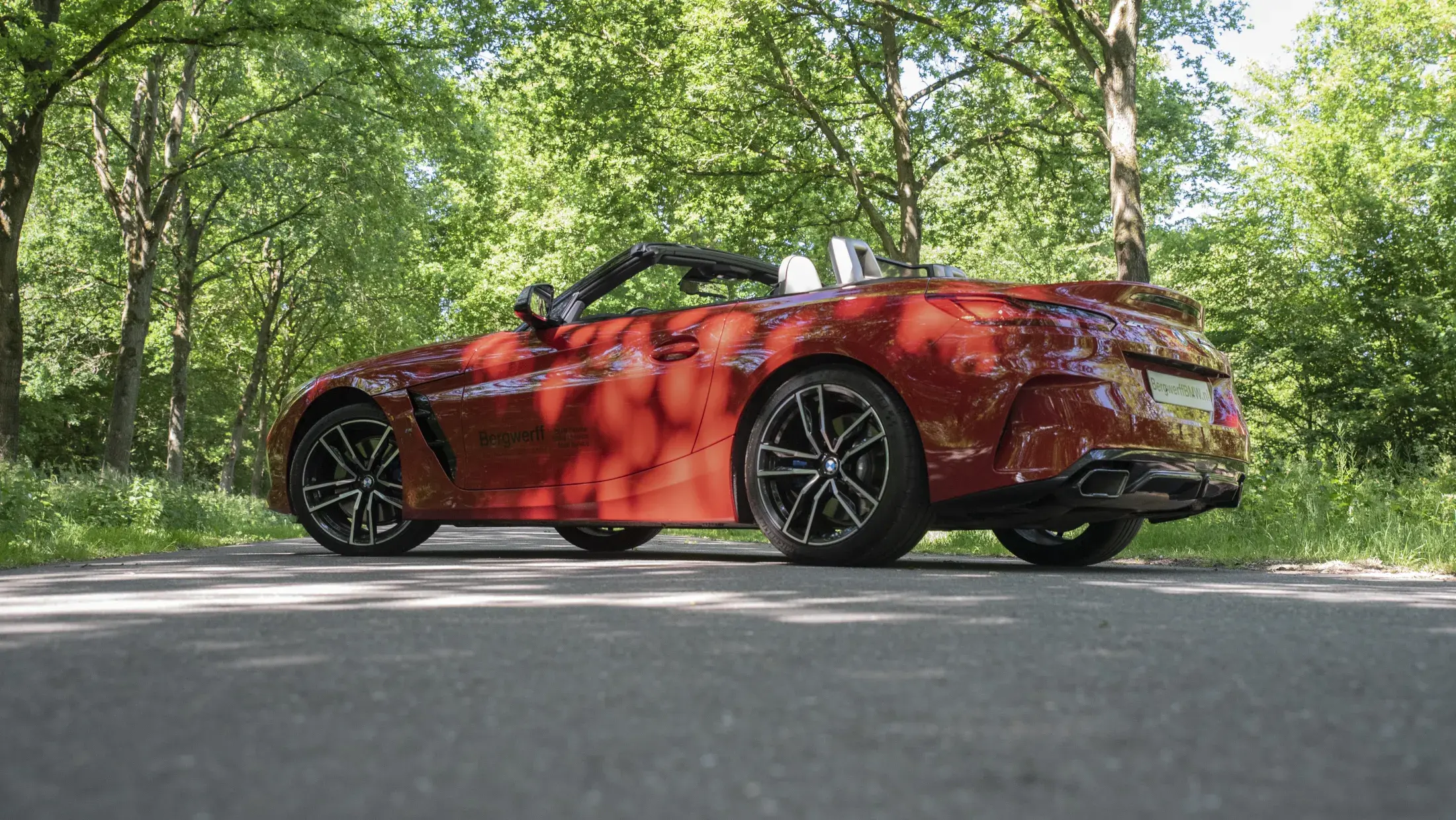 BMW Z4 Roadster M40i San Francisco Red Metallic Leder Vernasca Elfenbeinweiss Cabrio G29