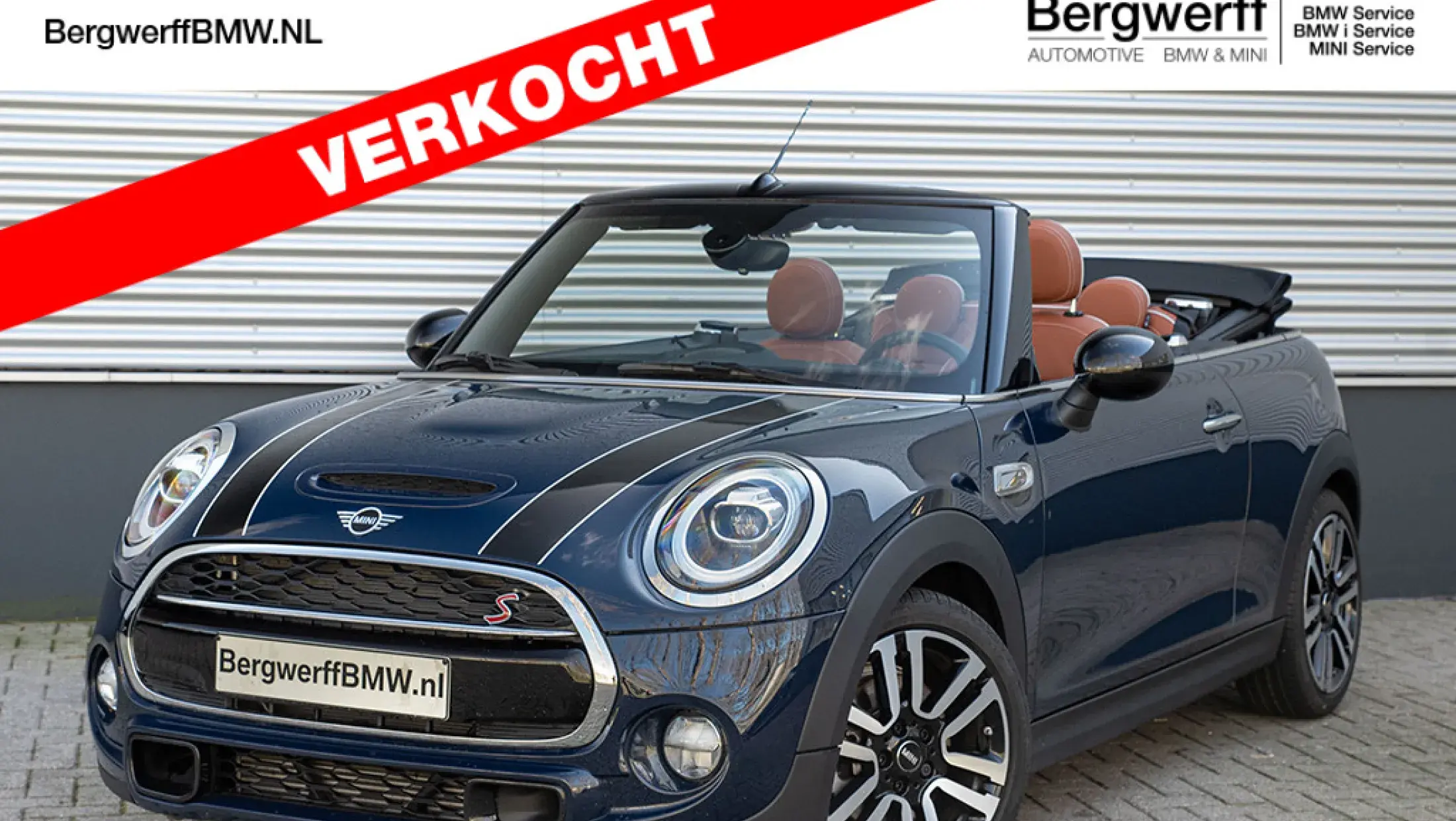 MINI Cooper S Cabrio F57 Chili Lapisluxury Blue Leder Chester Malt Brown black 2019