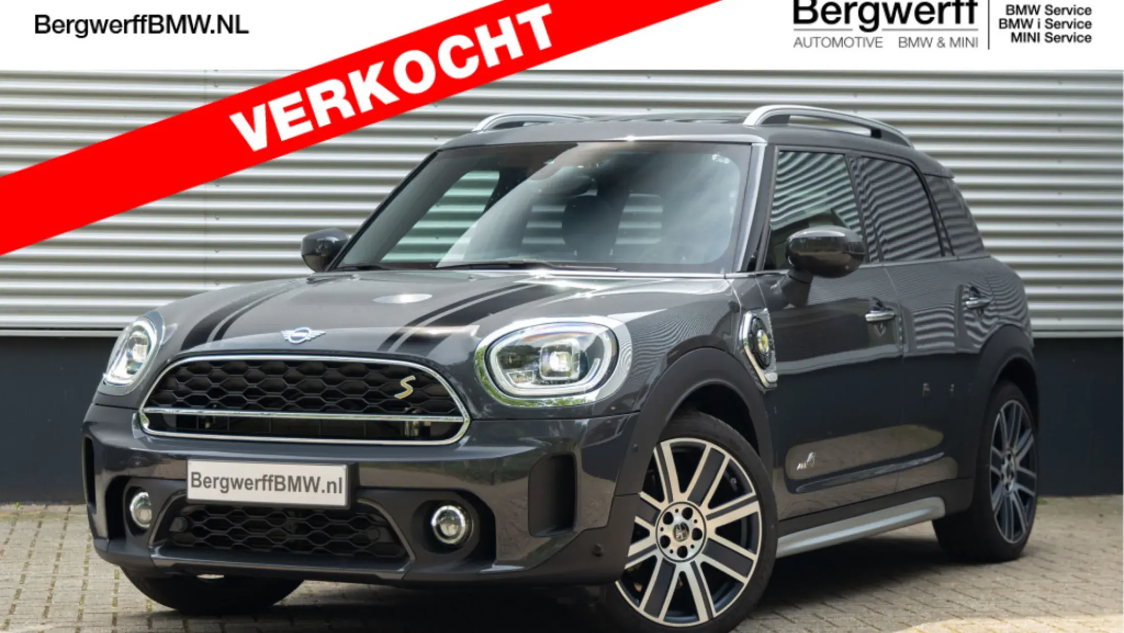 MINI Cooper SE Countryman Thunder Grey SUV F60 MINI Yours leer lounge carbon black