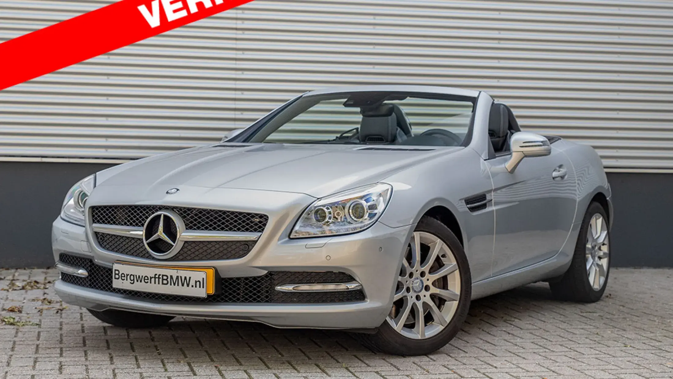 Mercedes-Benz SLK-klasse 350 Ascit Gray Metallic Bergwerff