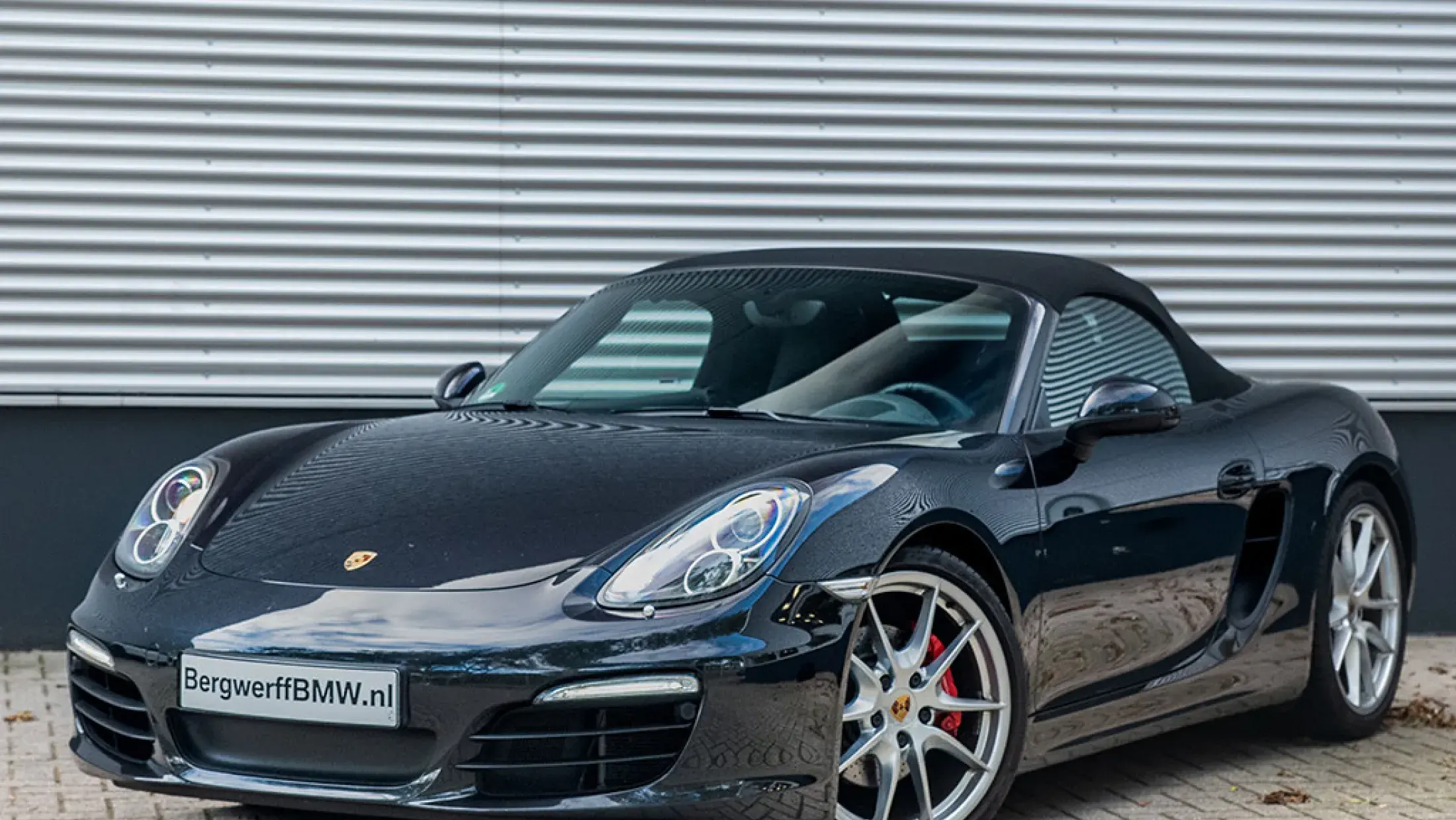 Porsche Boxster S 3.4 PDK Zwart Metallic 981 Bergwerff