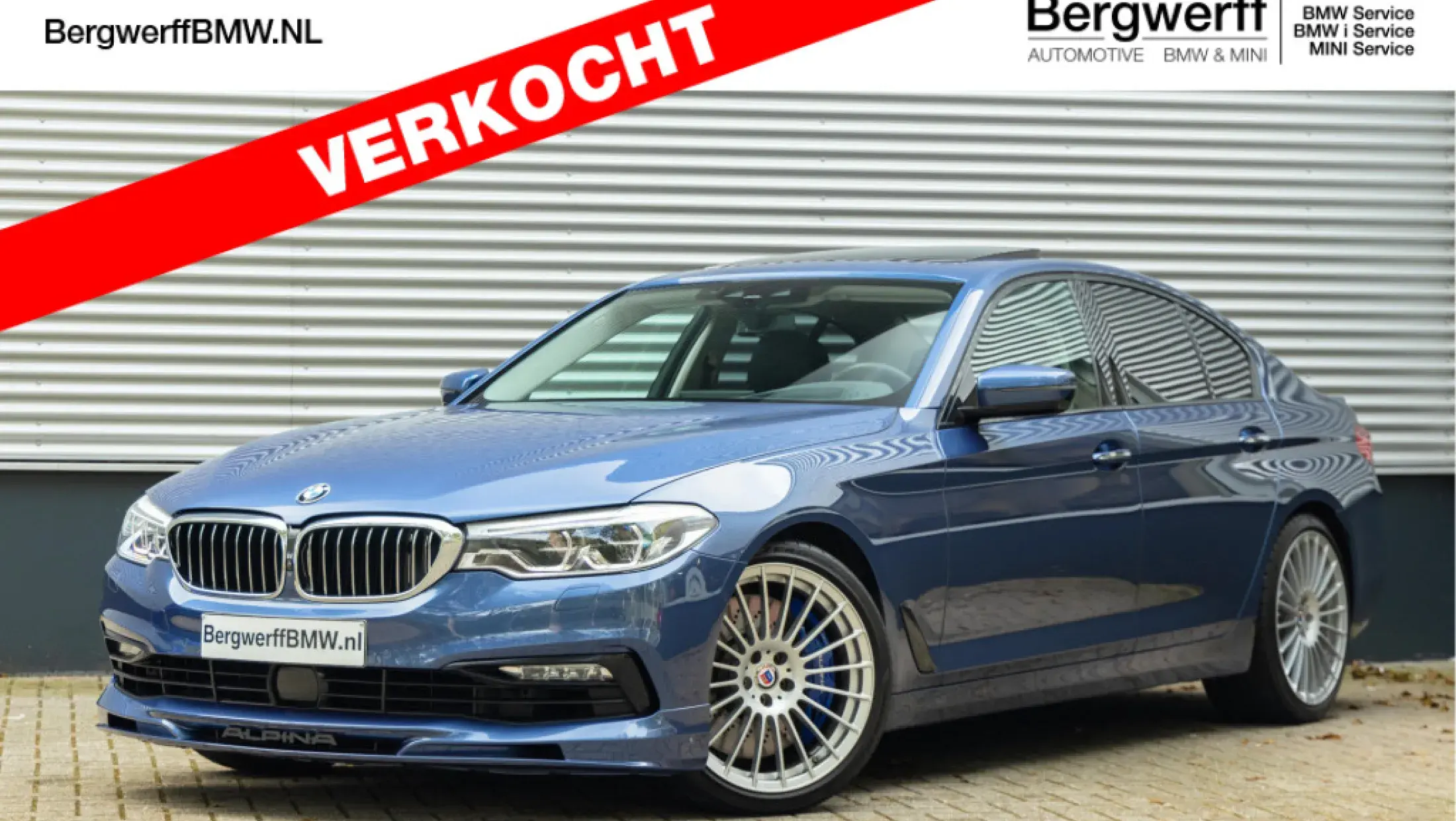 ALPINA B5 Bi-Turbo Sedan Sperre Alpina Blue Metallic Exklusivleder Nappa Leder Schwarz G30