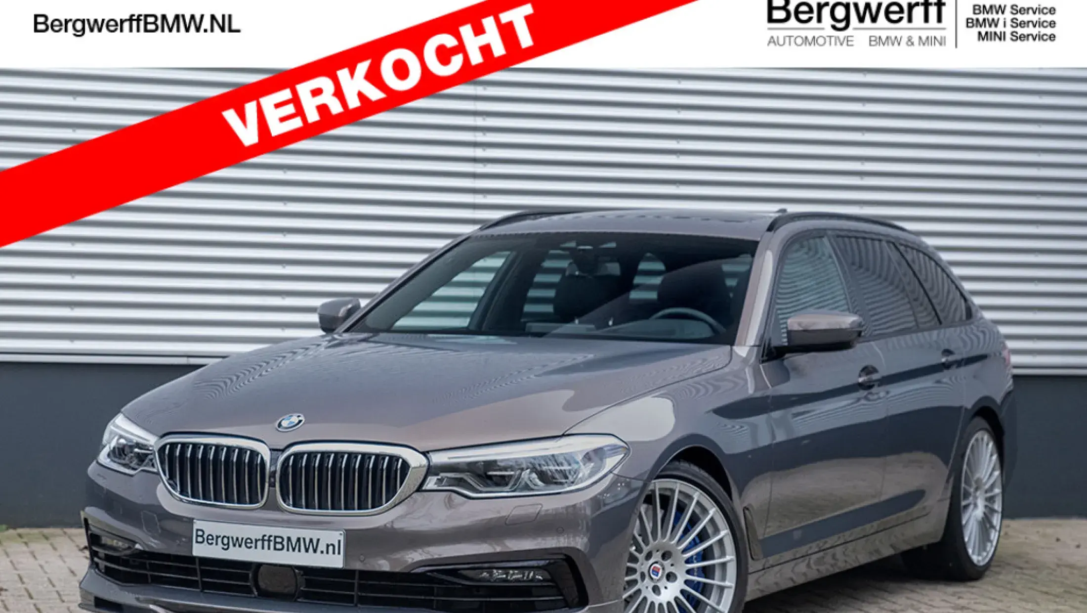 ALPINA B5 Touring Bi-Turbo G31 Alvit Grau metallic BMW Individual Exklusivleder Nappa Schwarz Bergwerff