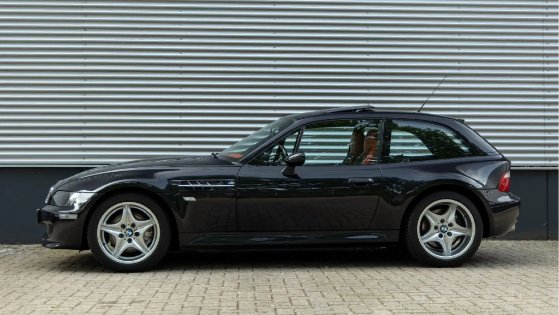 BMW Z3 M Coupe E36 handgeschakeld Manual Cosmos Black Pearl Metallic Leder Nappa Kyalami orange