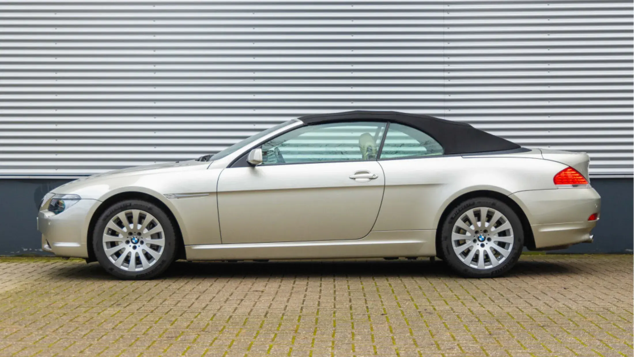 BMW 650i Cabrio Youngtimer Mineralsilber A14 E64 Bergwerff