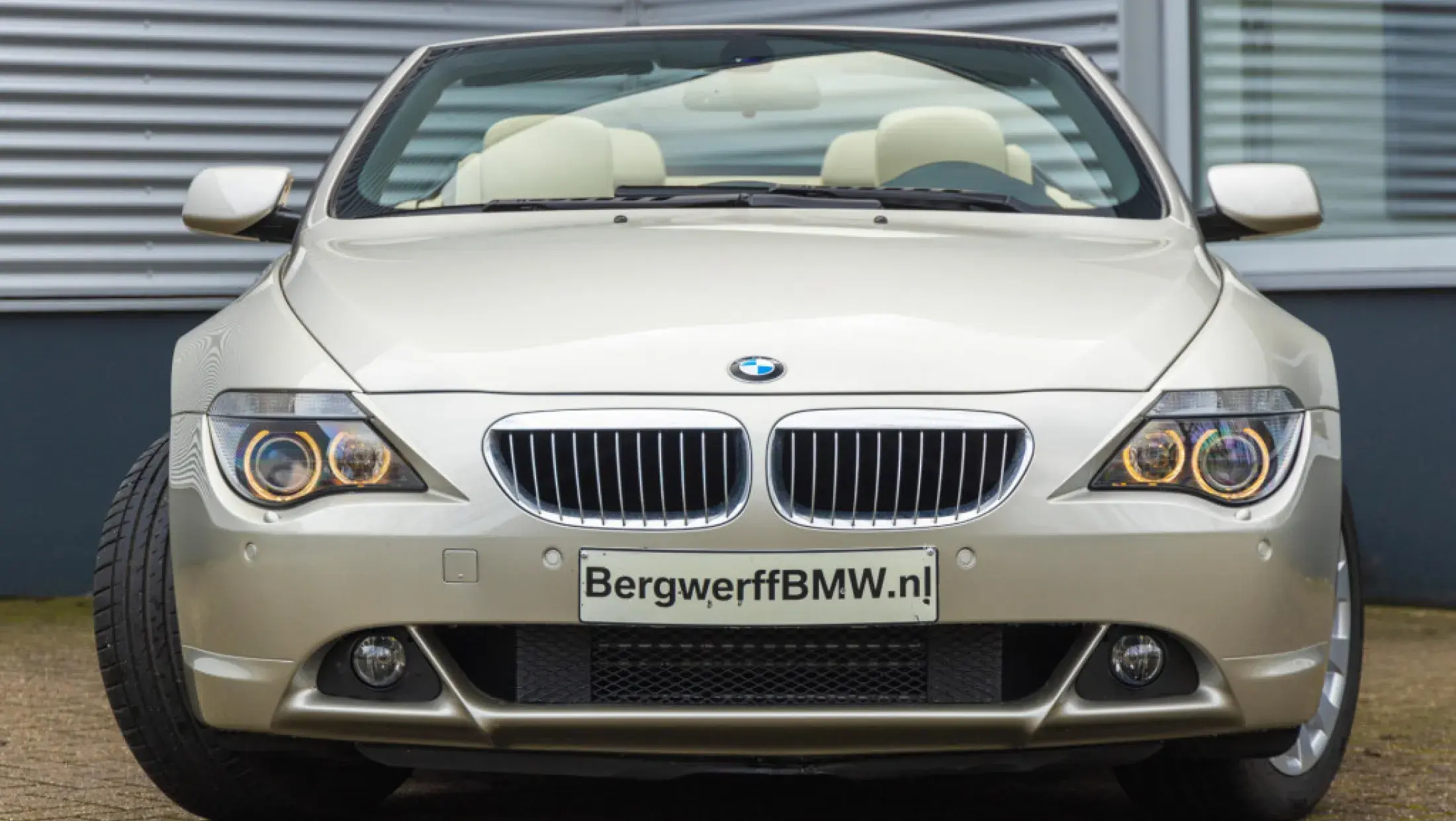 BMW 650i Cabrio Youngtimer Mineralsilber A14 E64 Bergwerff