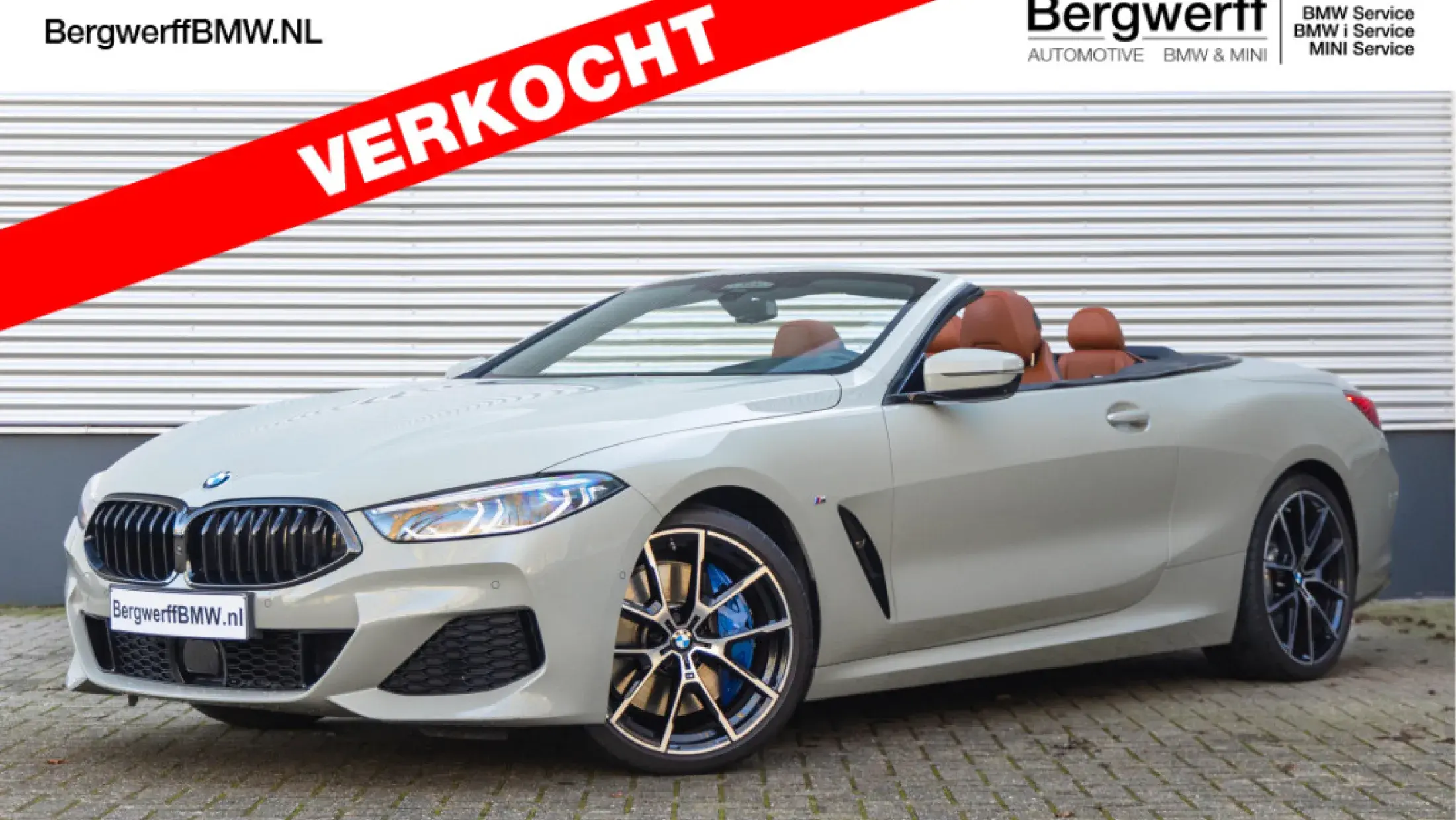 BMW 840i Cabrio Individual Special Request Mode Grau Fashion Grey G14 BMW Individual vollederen bekleding Merino Tartufo