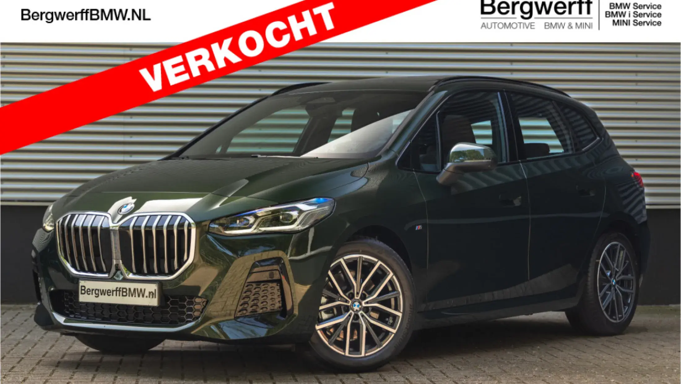 BMW 223i Active Tourer U06 San Remo Grun Metallic 2022 Vernasca Mokka Leder