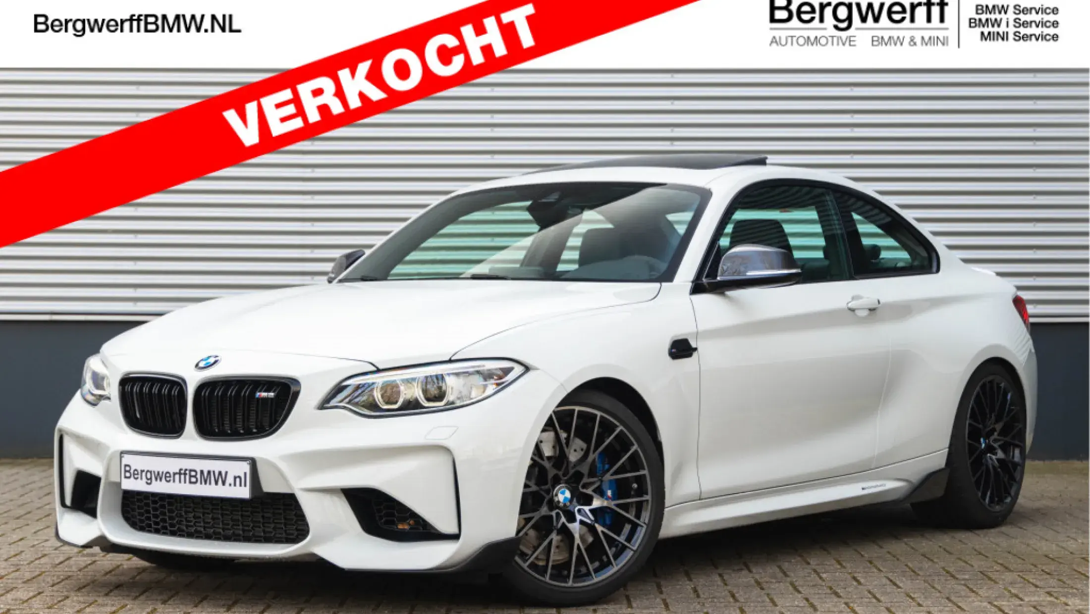 BMW M2 Coupé Manual Full M Performance Parts Body Kit Alpinweiss F87