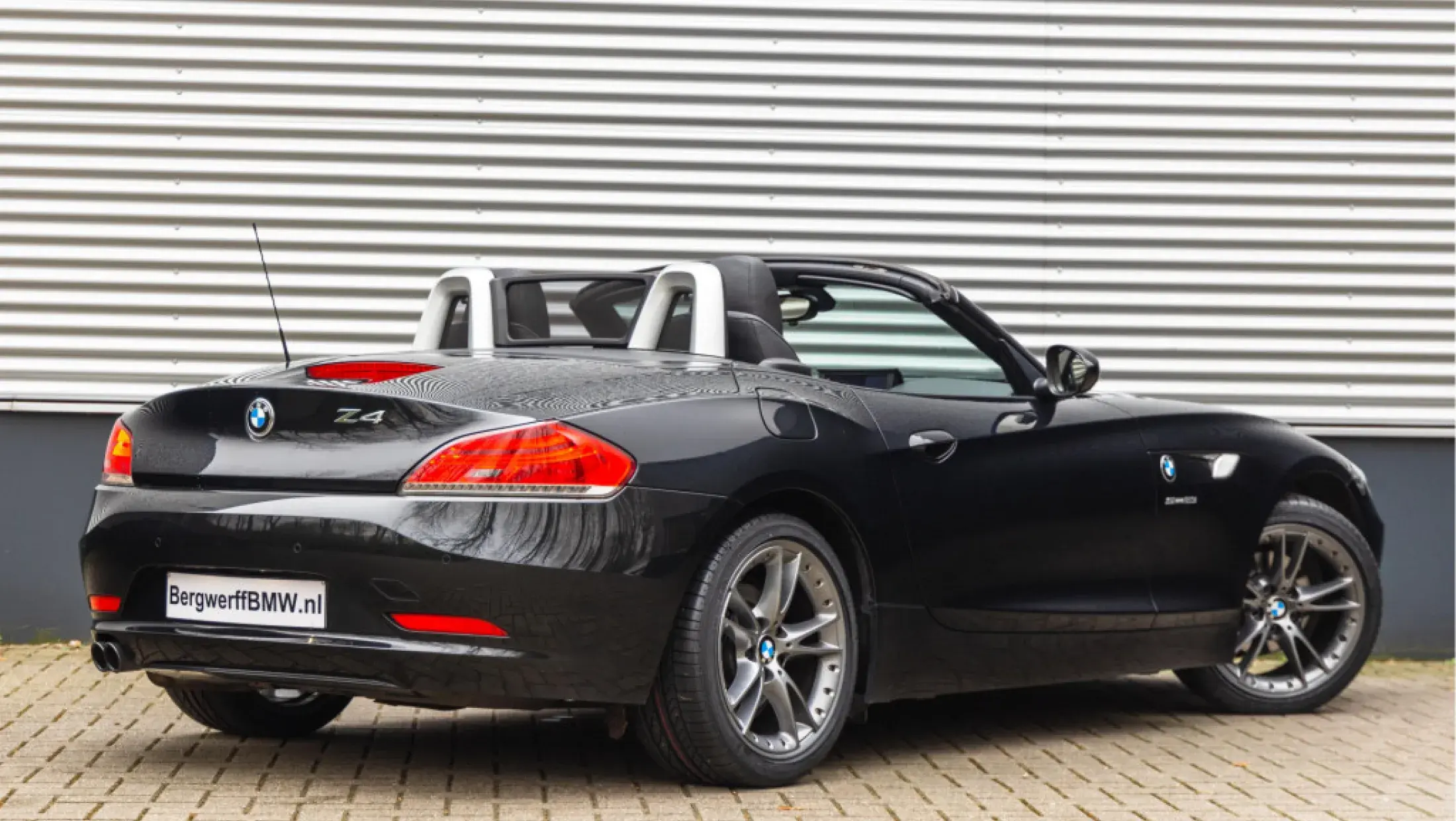 BMW Z4 Roadster Sdrive23i Saphir Zwart metallic Kansas schwarz leder E89 Cabrio convertible