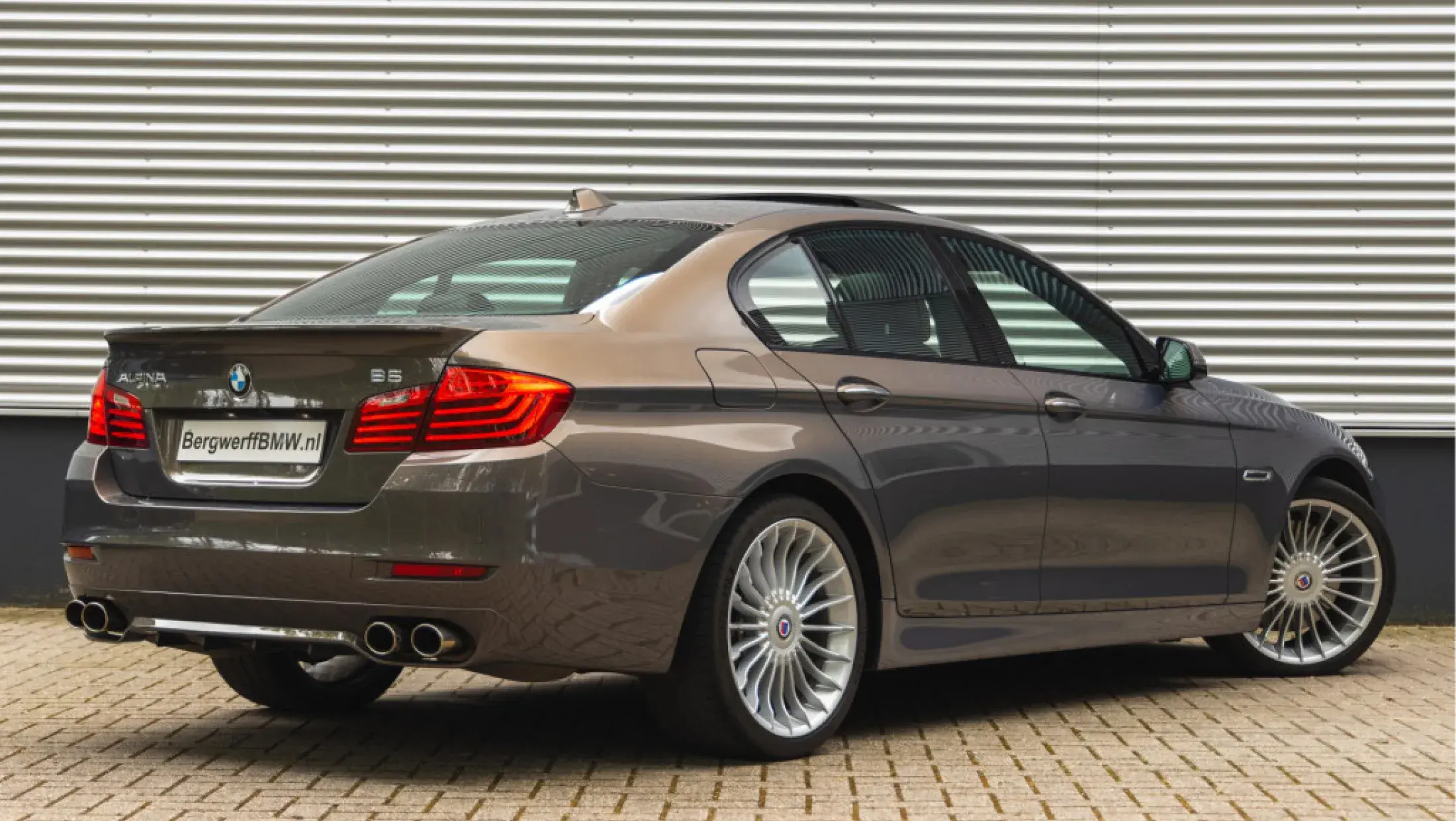 ALPINA F10 B5 Bi-Turbo Lavalina 2 Akrapovic Sperre Champagner Quartz Alvit Grau 