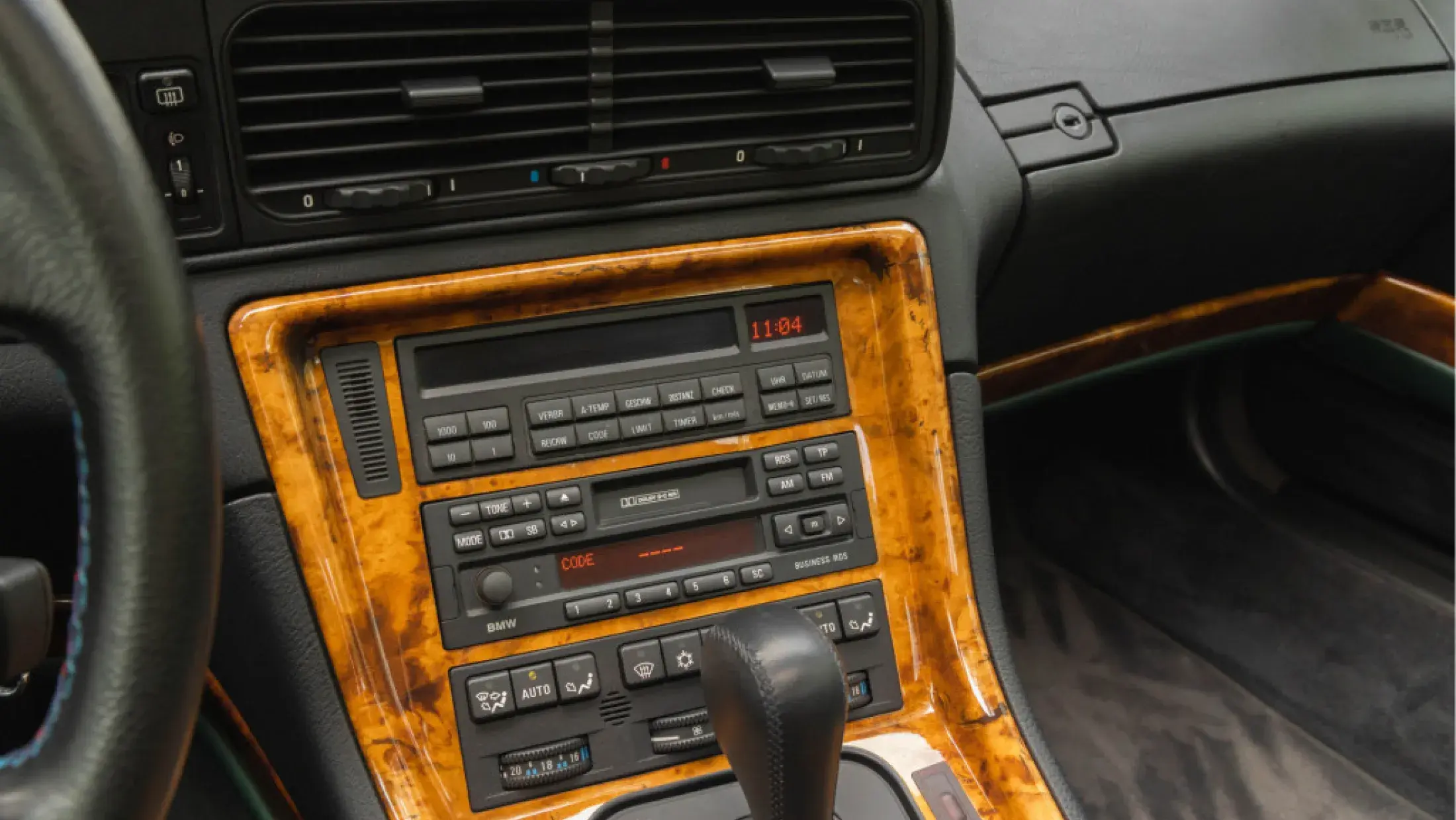 BMW E31 850Ci 5.4 Sonderwunsch Tannen Grün Individual Interior Volleder Merino Amarobrown