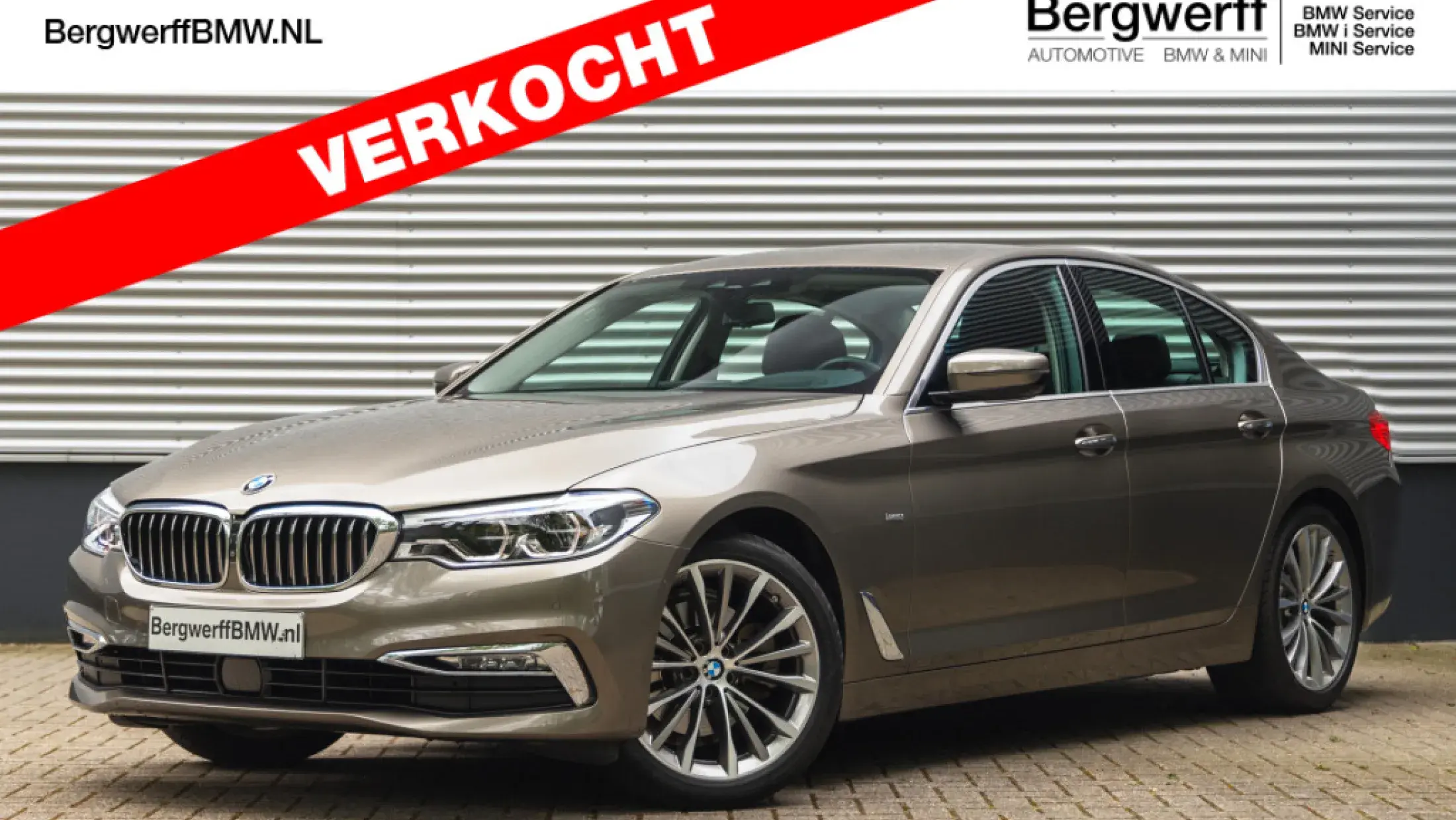 BMW F10 5-serie 520d xDrive High Executive - Stoelventilatie - ACC - Head-up - Trekhaak 1