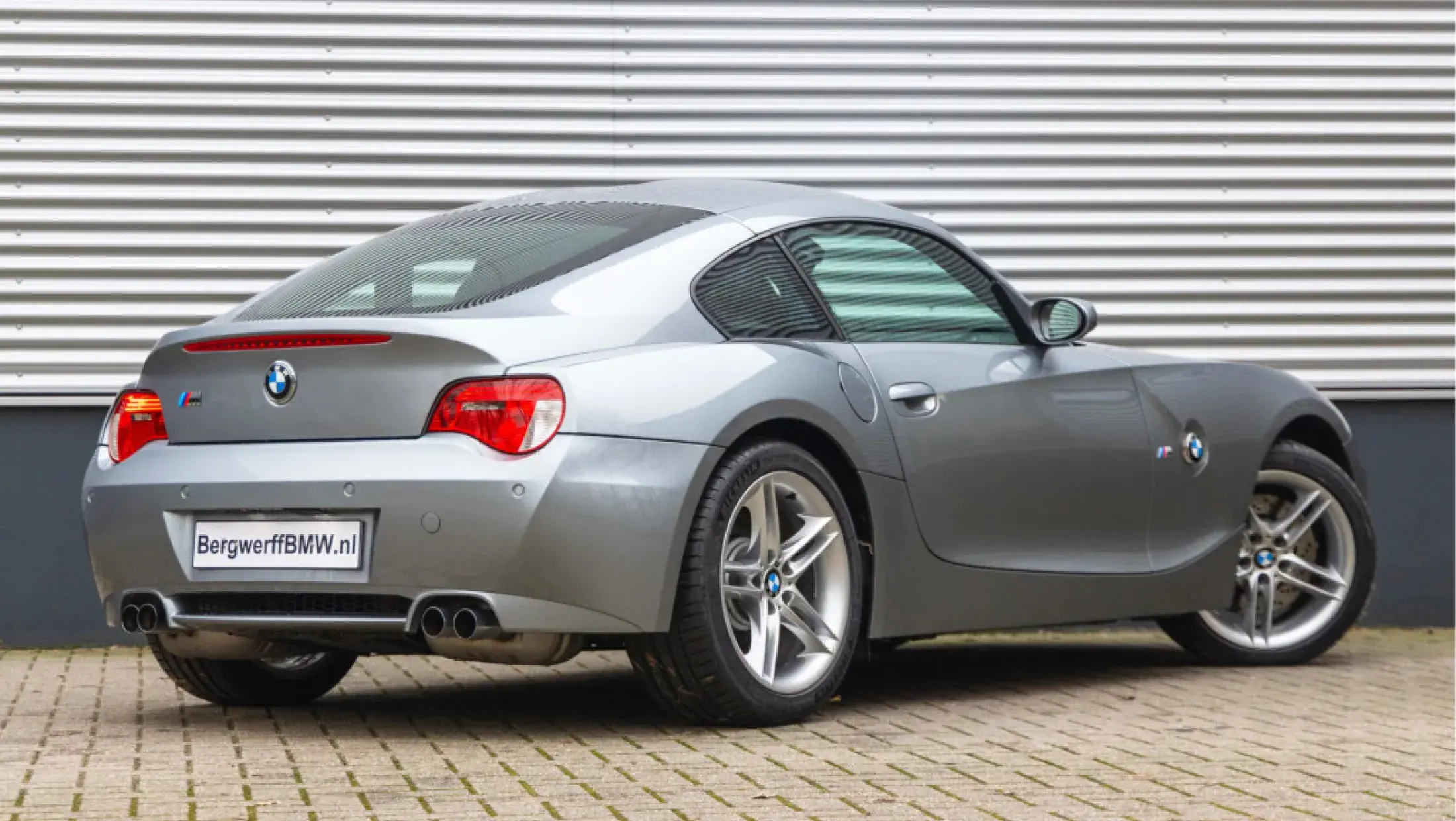 BMW Z4 M Coupé 3.2 E86 Leder Walknappa Sepang Bronze hell Silver Grey Metallic Handgeschakeld