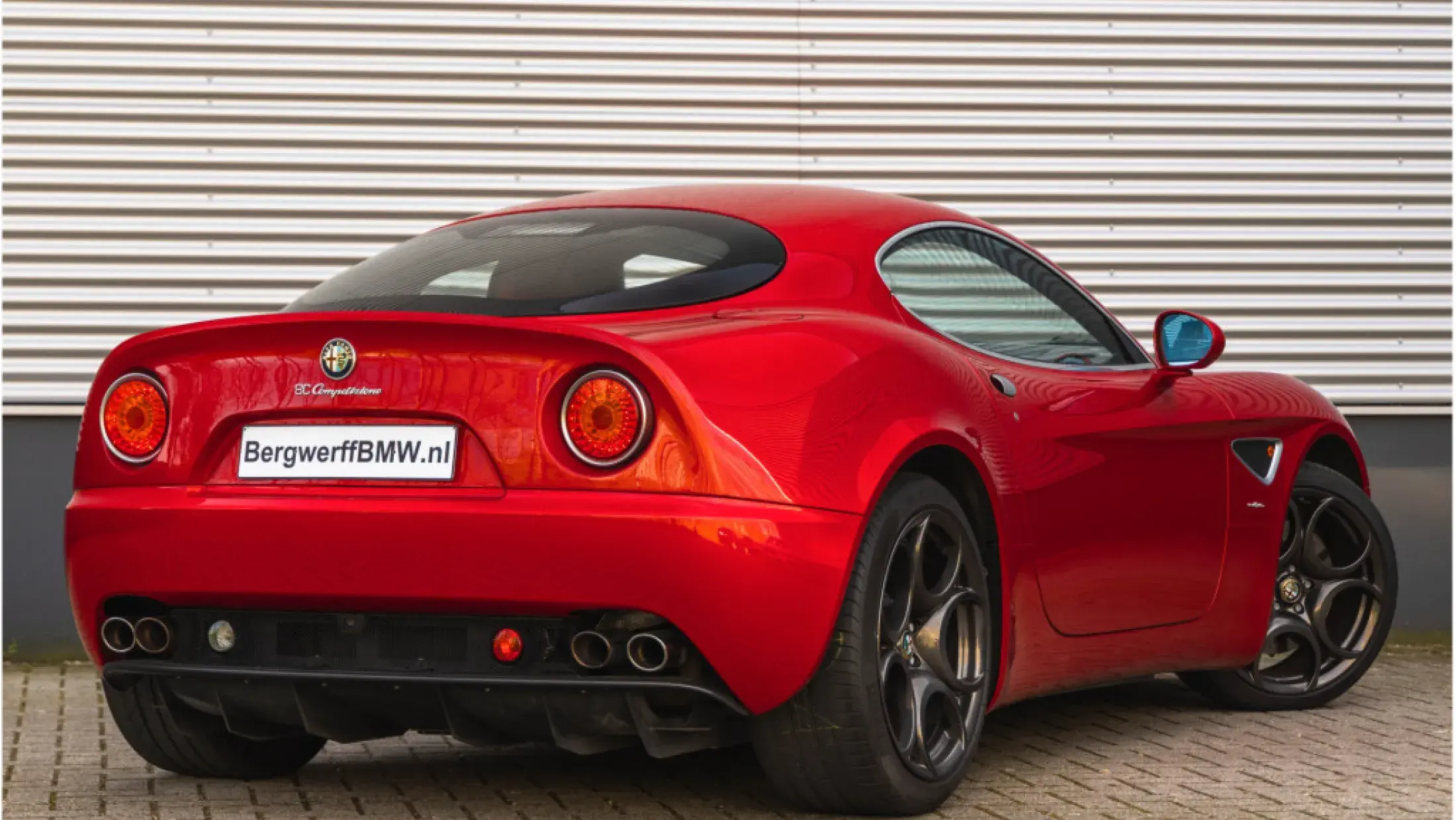 Alfa Romeo 8C Competizione Rosso Stratosfero 1 of 1 Carrozzeria Touring Milan