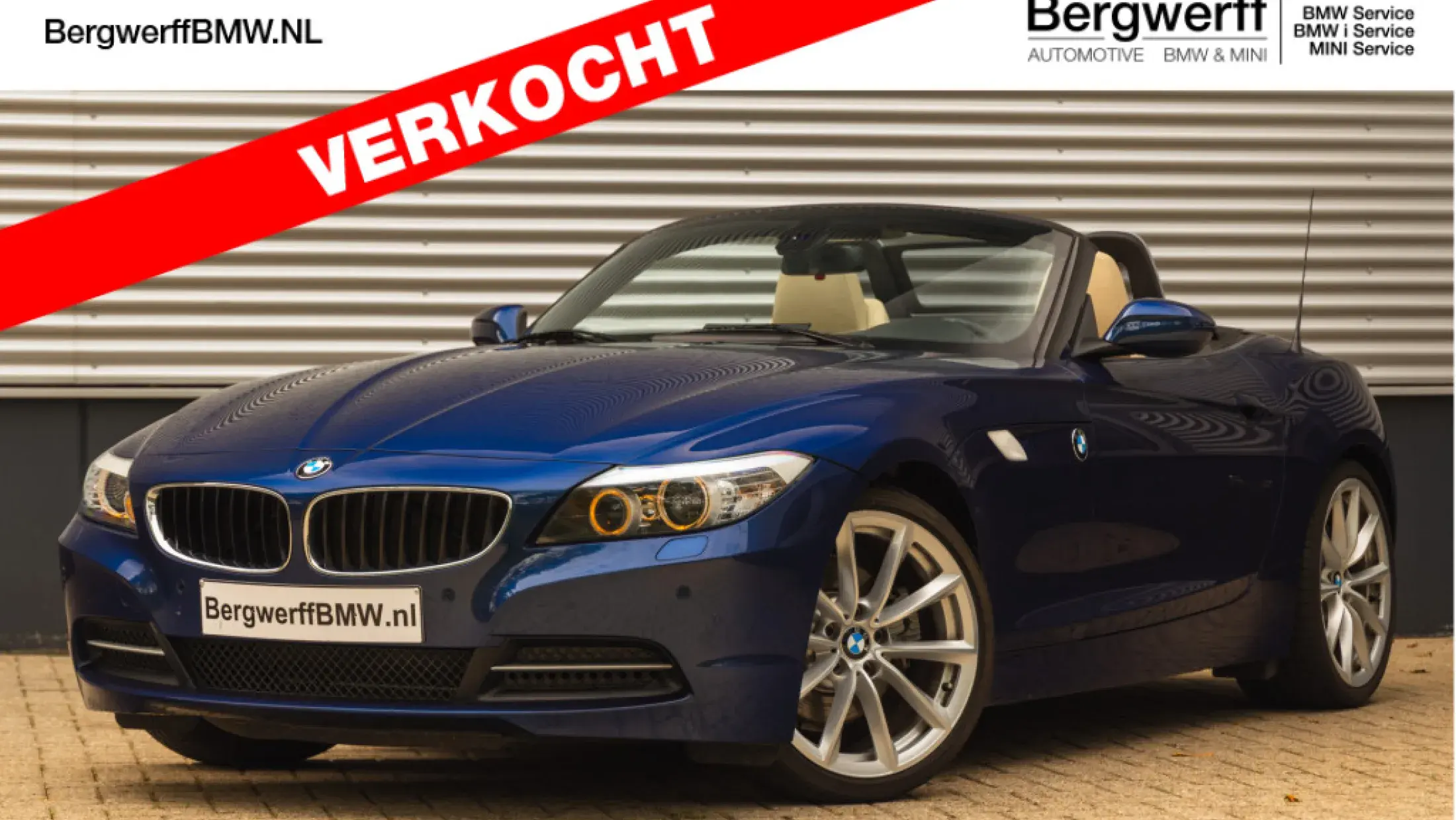 BMW Z4 Roadster sDrive30i Deep Sea Blue Pearl Uitgebreid lederen bekleding Kansas met SunReflect