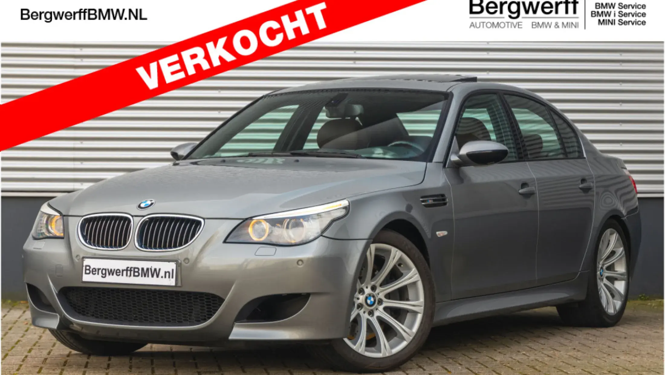 BMW E60 LCI M5 Spacegrau metallic Volleder Merino Amerone 2007