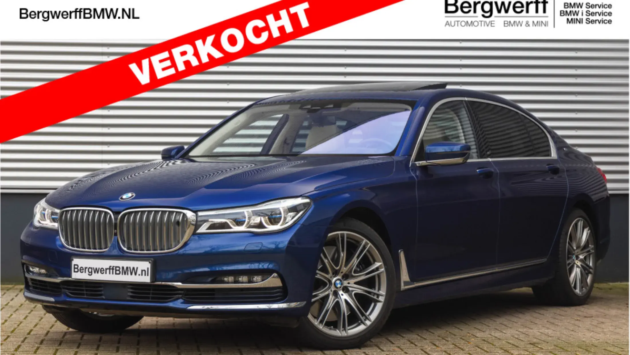 BMW M760Li Individual Centennial Blauw metallic The Next 100 Years 1 of 100 BMW Individual vollederen bekleding Rauchweiss