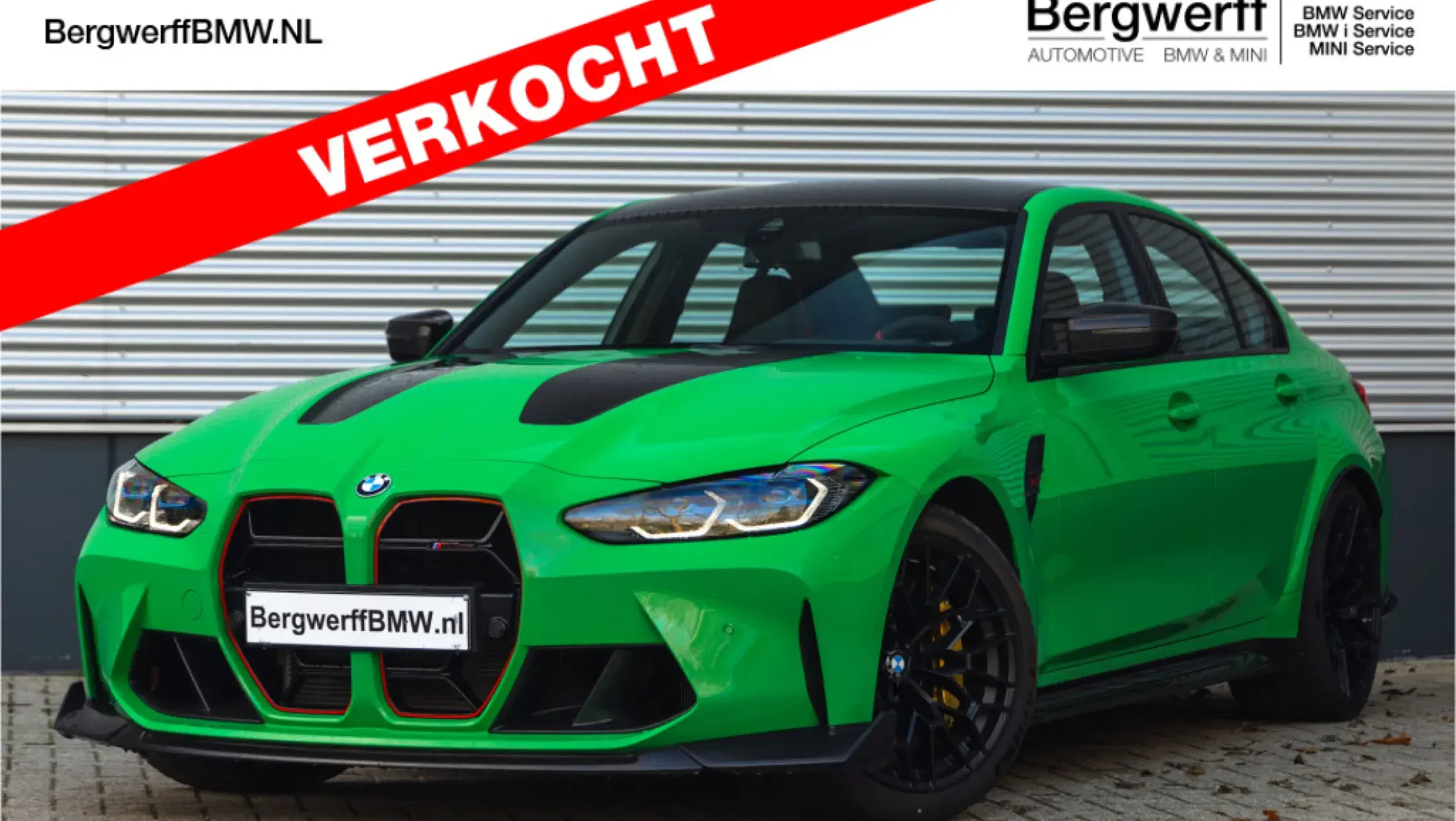 BMW M3 CS G80 Individual Signal Green 