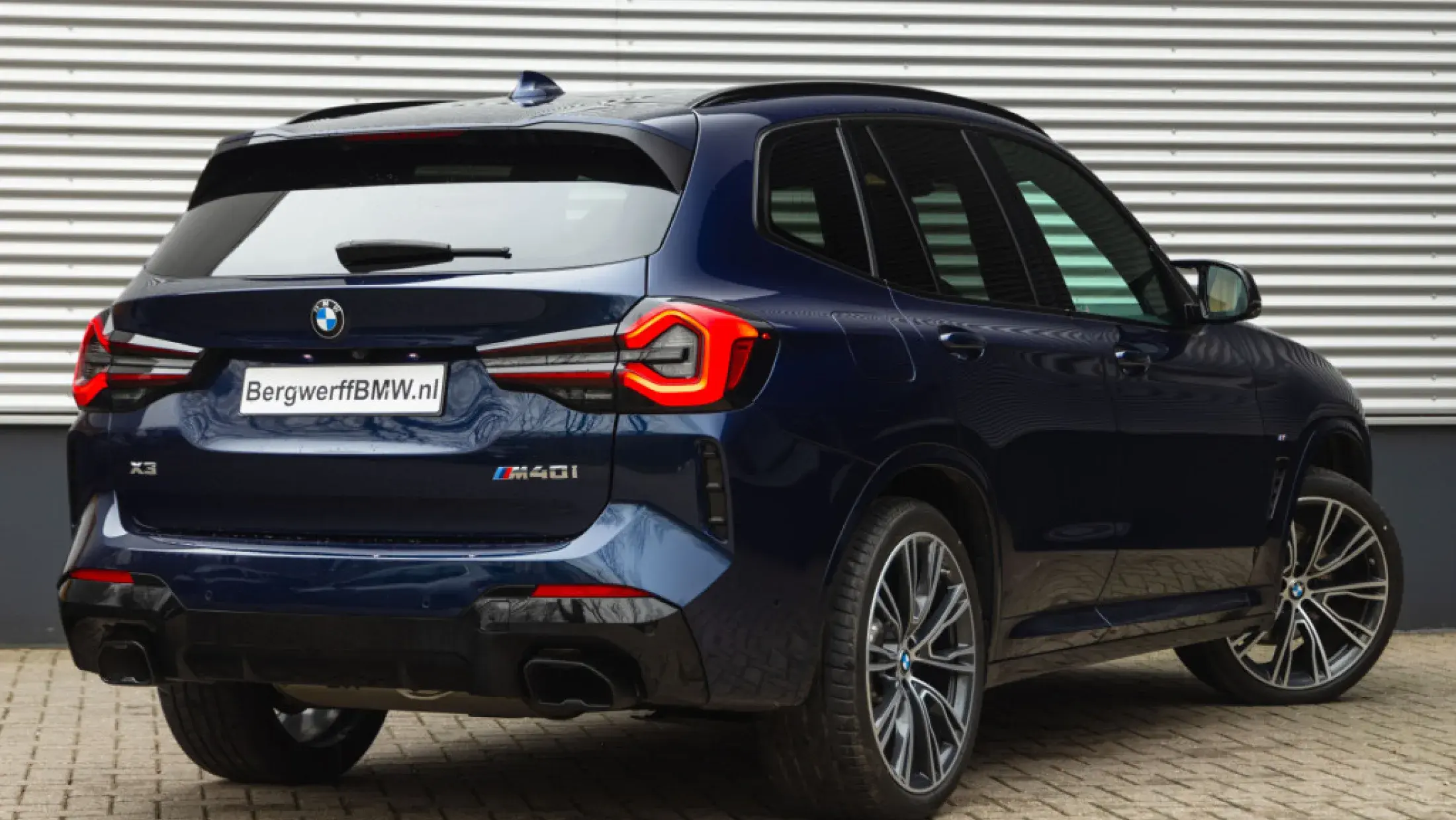 BMW X3 M40i xDrive LCI Individual Tansanit metallic BMW Individual uitgebreid lederen bekleding Tartufo G01